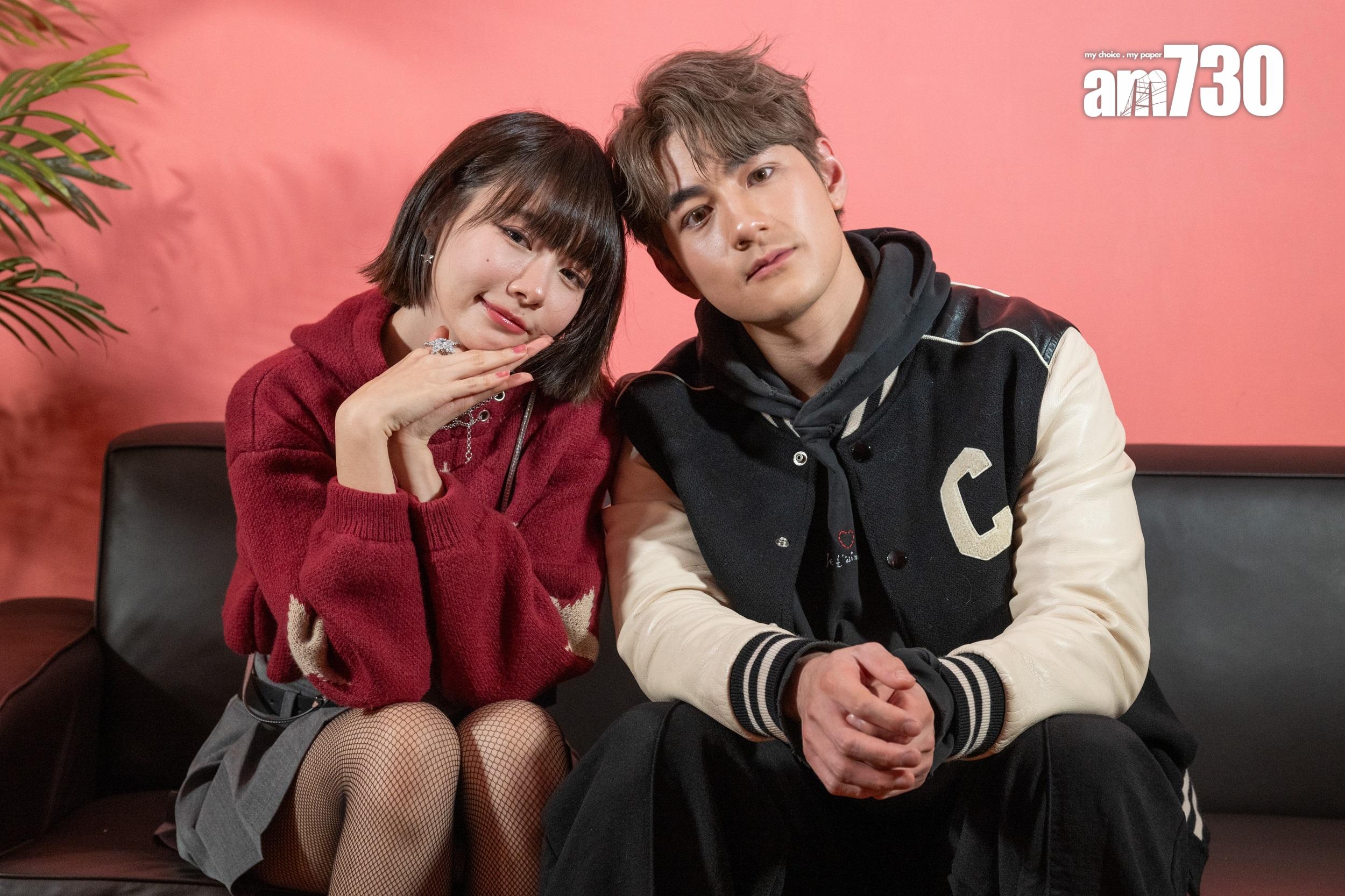 林明禎和Jeffrey在《飯戲攻心2》首次合作,已默契十足。(陳奕釗攝)