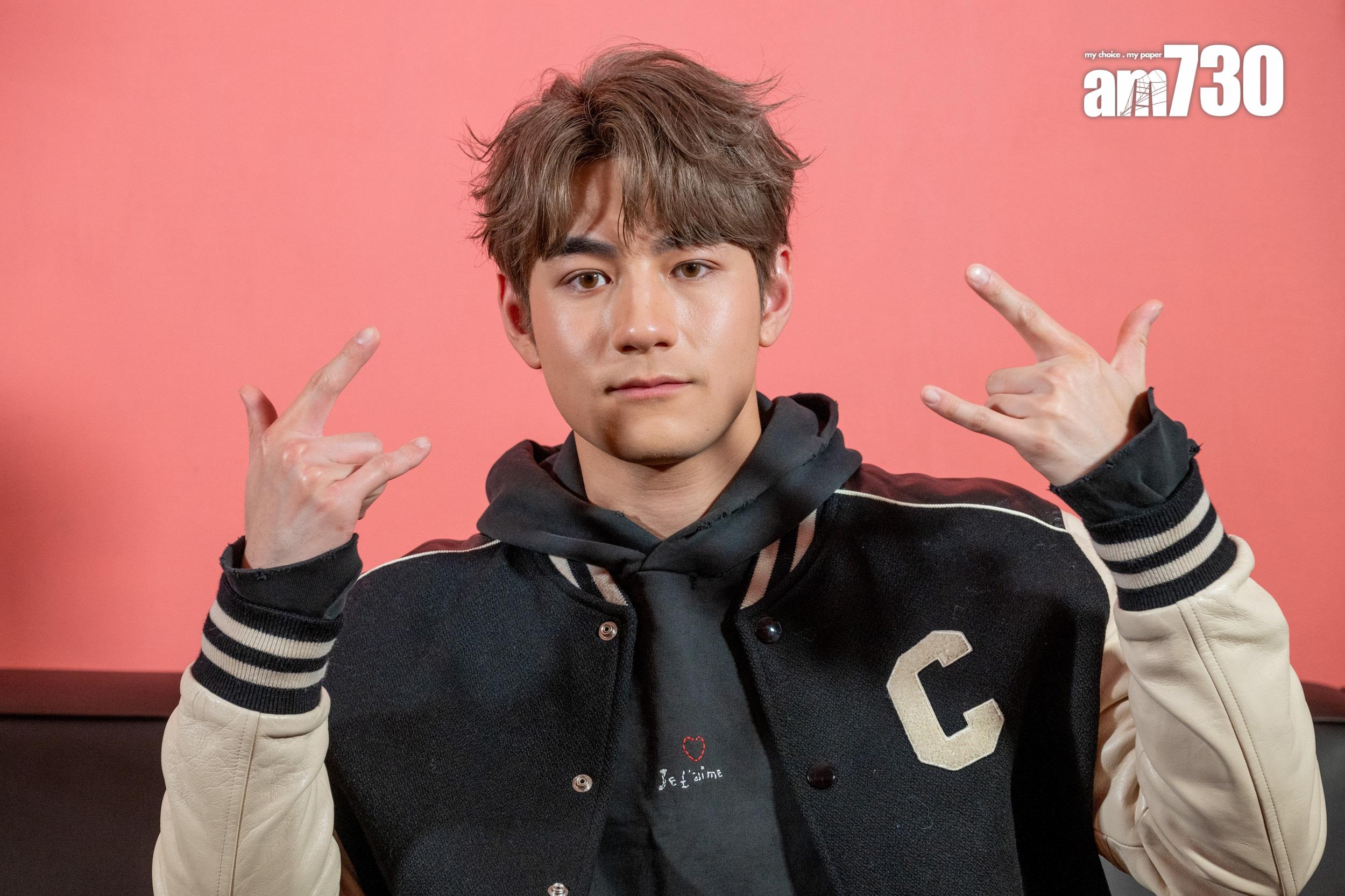 Jeffrey自言是《飯戲攻心》粉絲,對加盟第二集既緊張又感幸運。(陳奕釗攝)