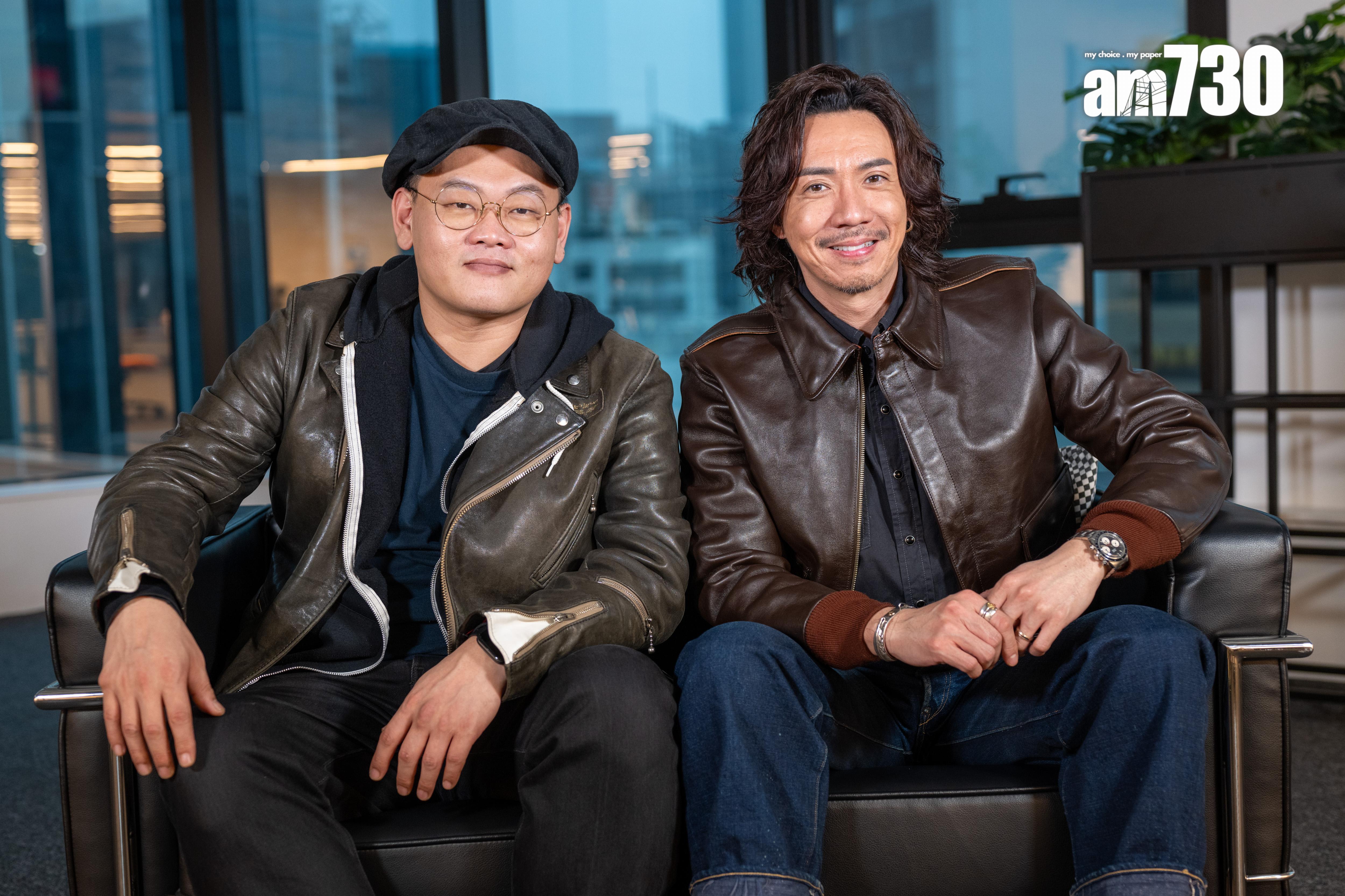 白只與張繼聰是相識多年的好兄弟,渾然天成就有種「神默契」。(陳奕釗攝)