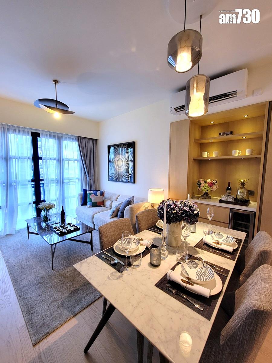 THE ASTER示範單位|619呎及698呎兩房有得睇!廳房同向 主人睡房空間寬敞|多圖有片