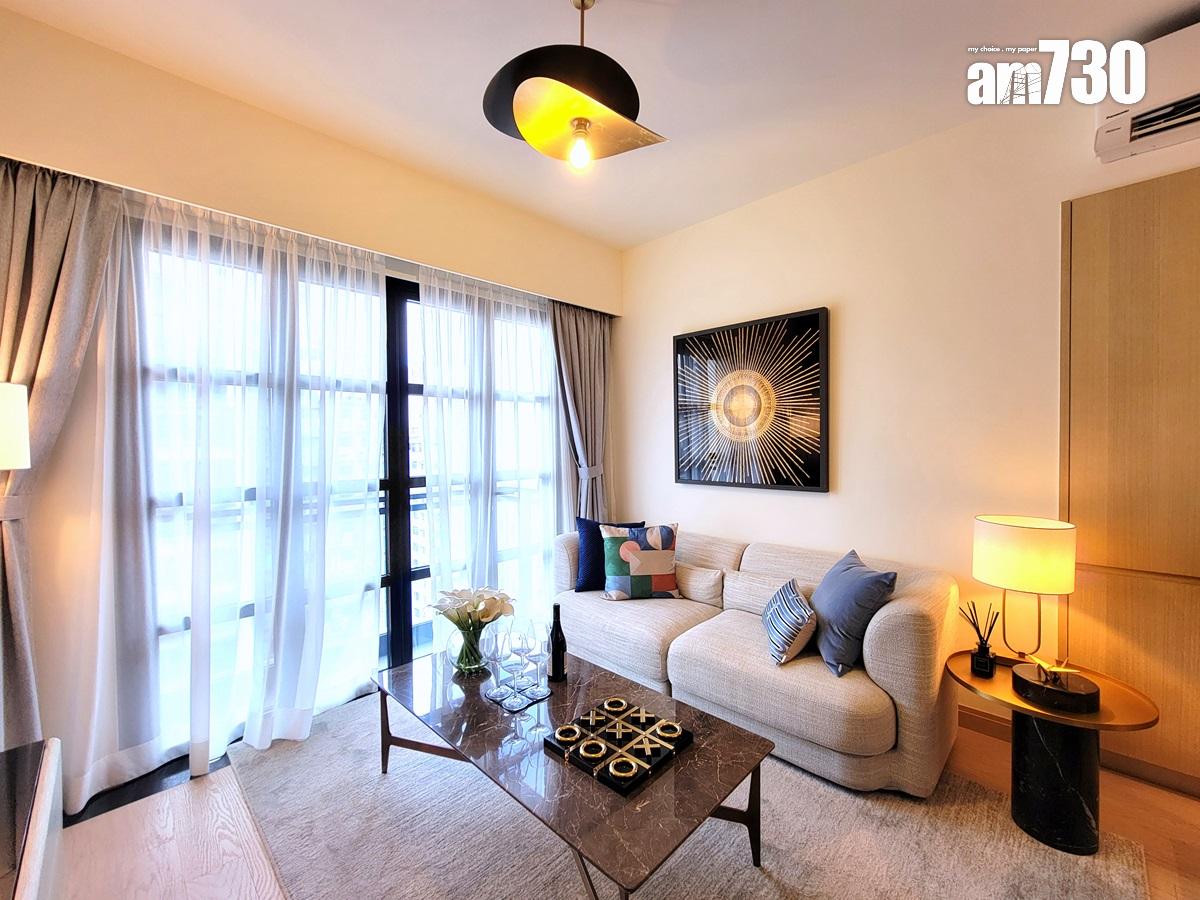 THE ASTER示範單位|619呎及698呎兩房有得睇!廳房同向 主人睡房空間寬敞|多圖有片