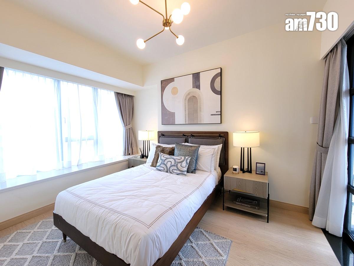 THE ASTER示範單位|619呎及698呎兩房有得睇!廳房同向 主人睡房空間寬敞|多圖有片