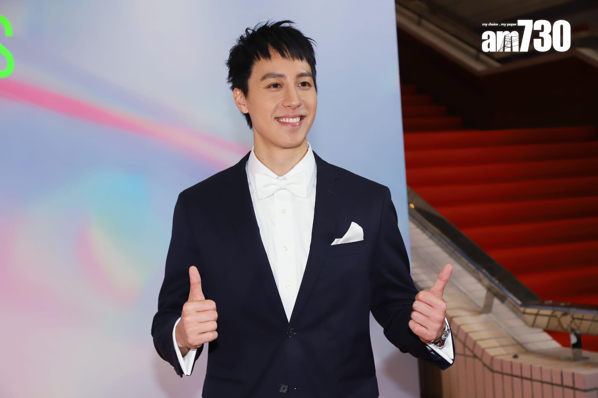 陳安立擔任今日的大會司儀。 (羅錦鴻攝)