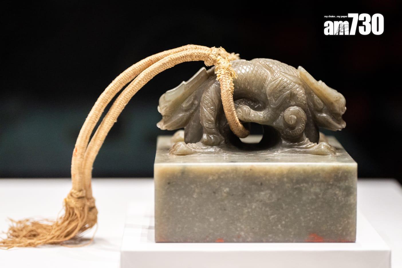 香港故宮賀年展品。(資料圖片/林靄怡攝)