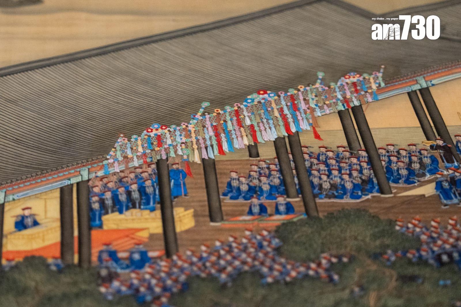 香港故宮賀年展品。(資料圖片/林靄怡攝)