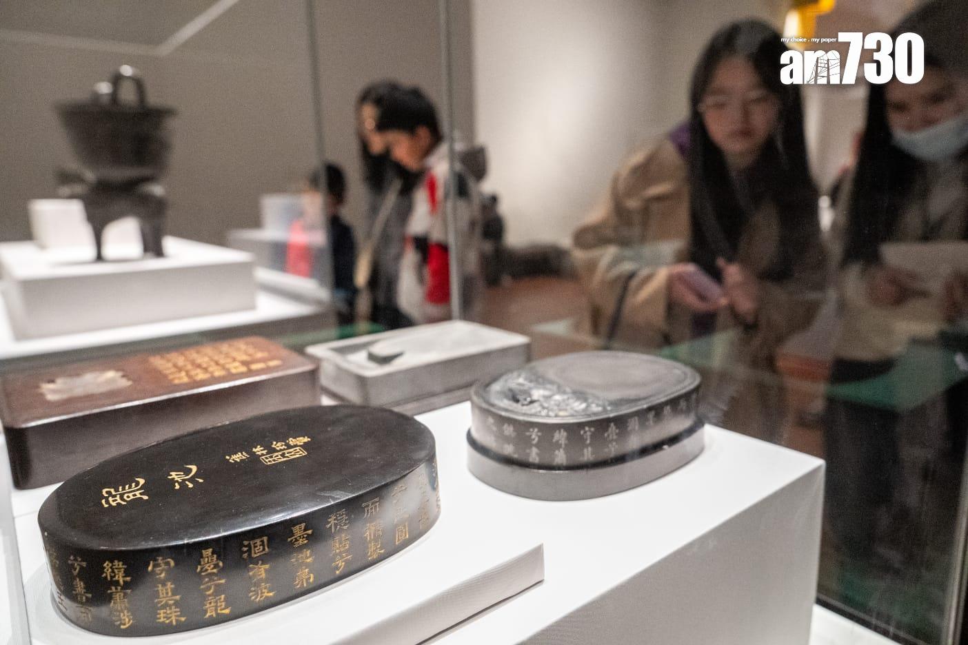 香港故宮賀年展品。(資料圖片/林靄怡攝)