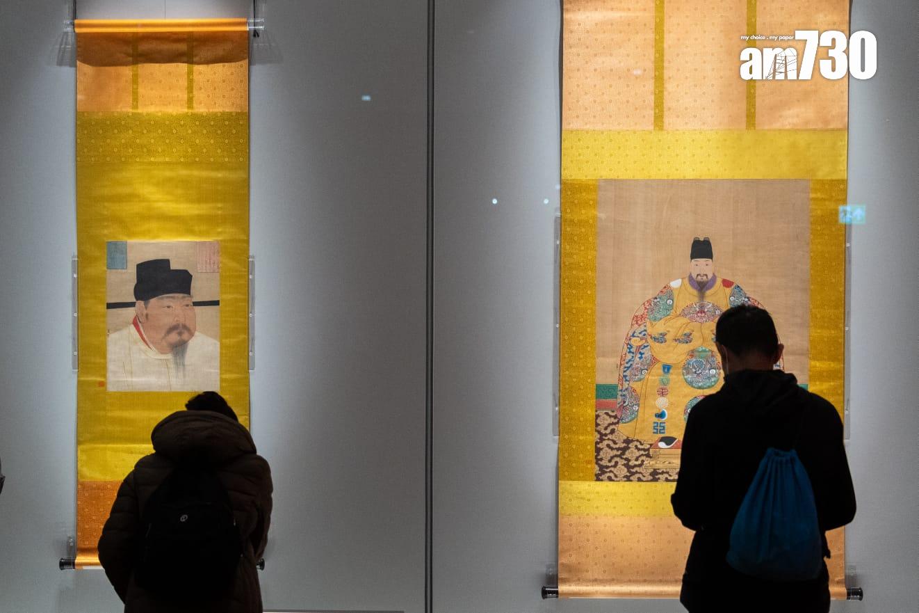 香港故宮賀年展品。(資料圖片/林靄怡攝)