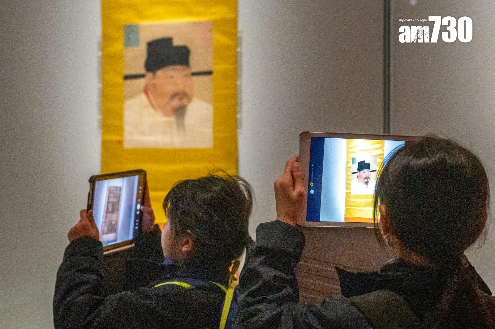 香港故宮賀年展品。(資料圖片/林靄怡攝)