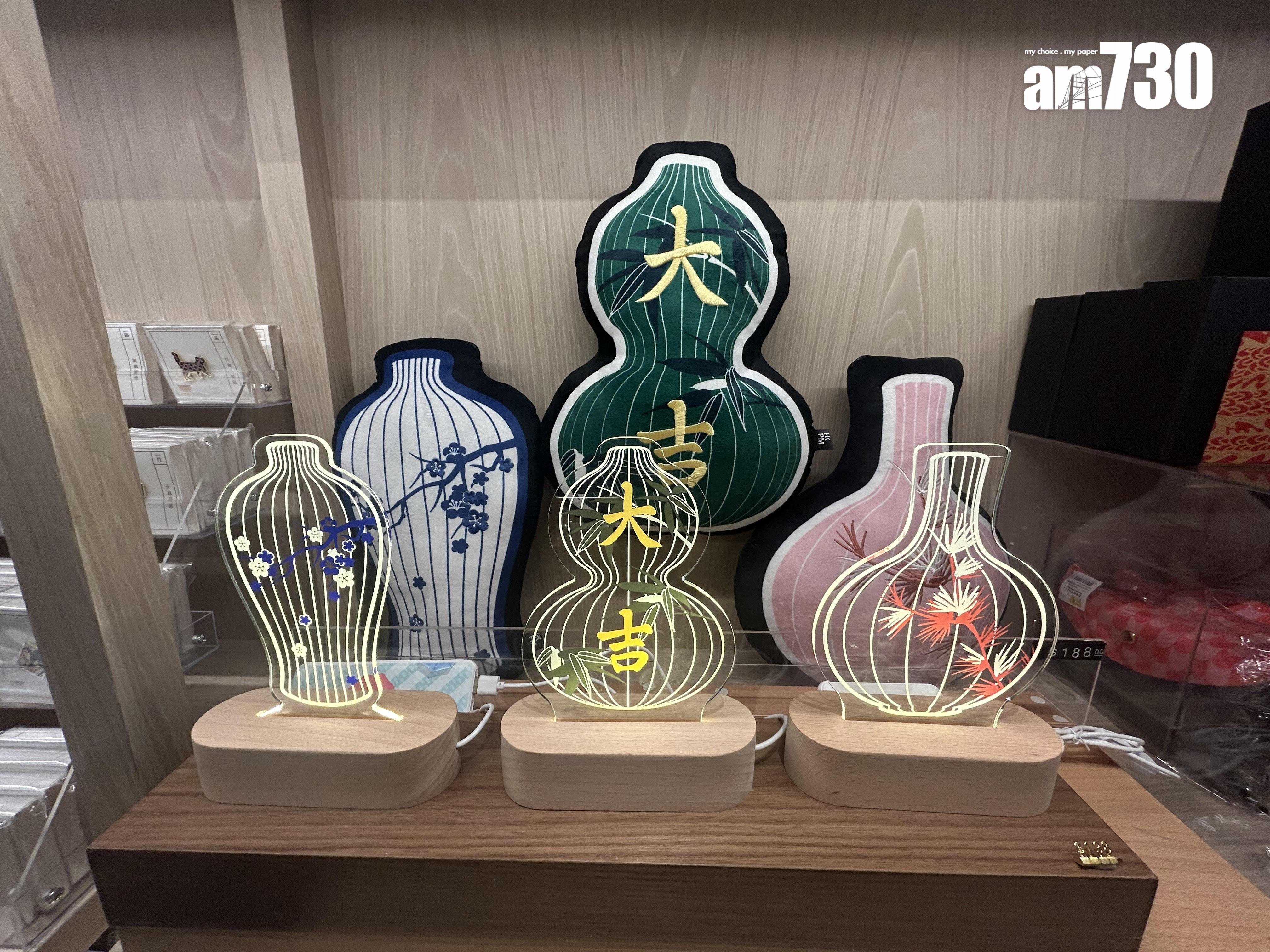 香港故宮自家製文創產品。(資料圖片/朱慧恩攝)