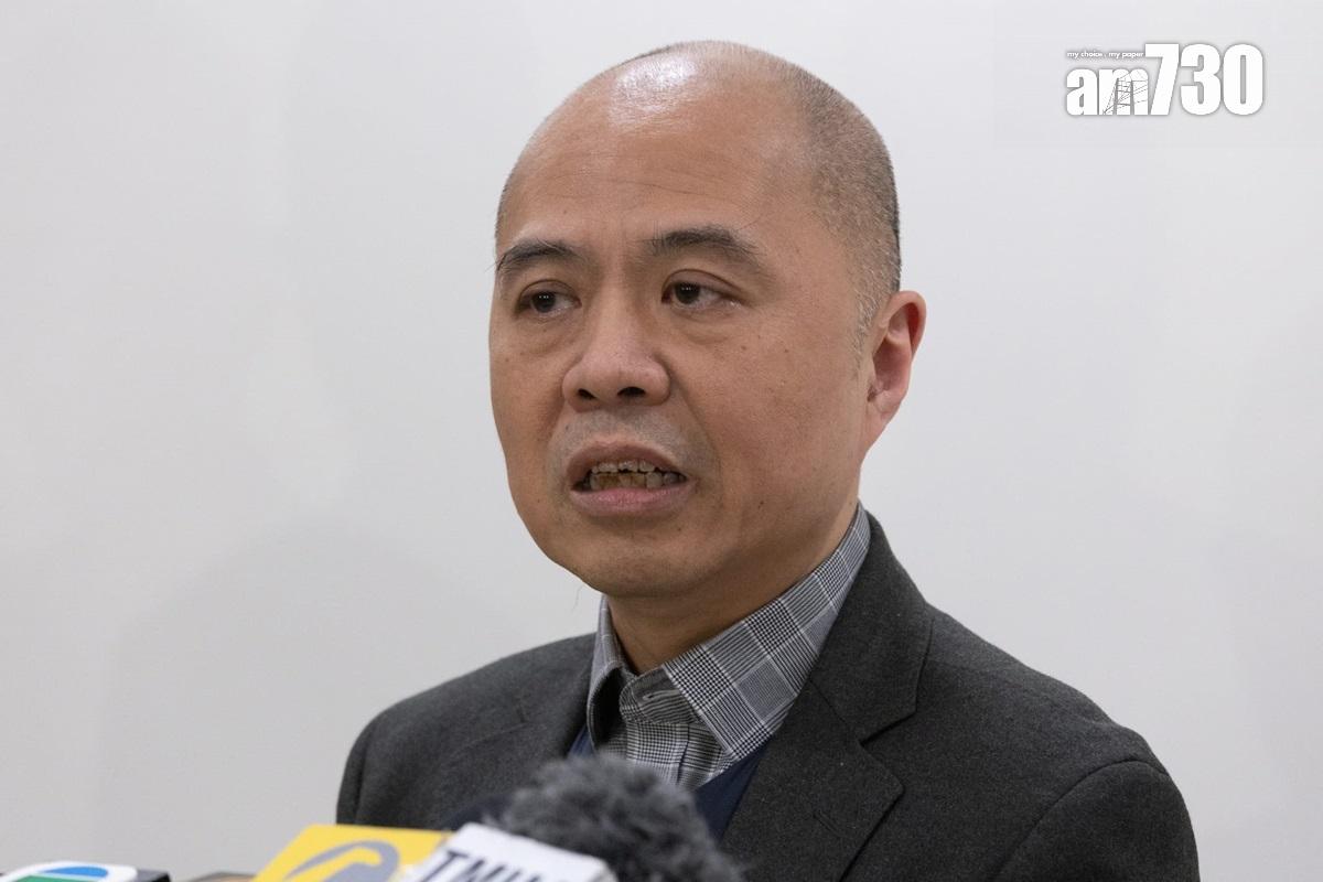 鄧錦成指,院方初步懷疑醫療事故與病人自身郁動有關。(蘇文傑攝)