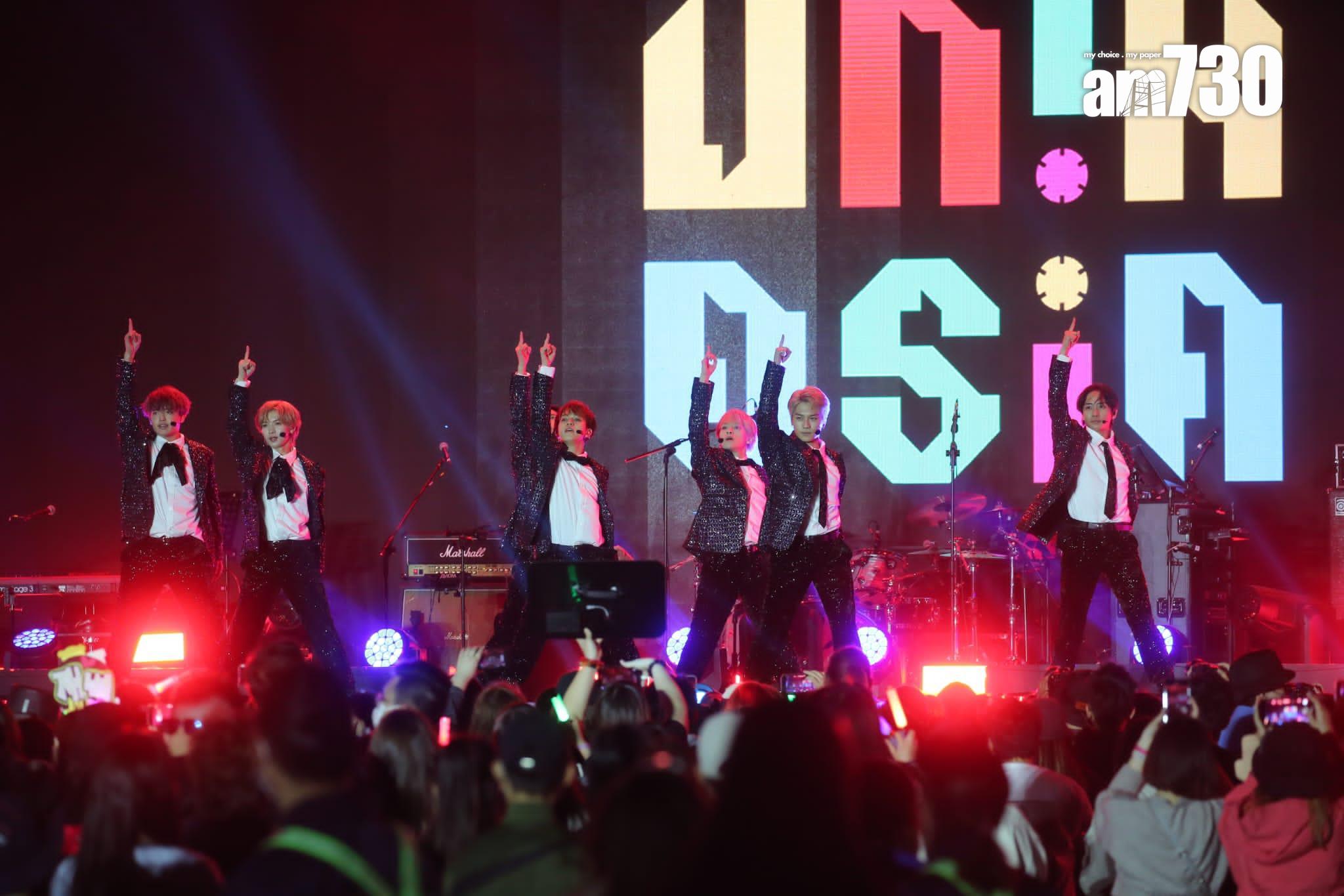 Travis Japan年前出席中環海濱舉行的UNIK ASIA Festival 2022,獲得空前反應。