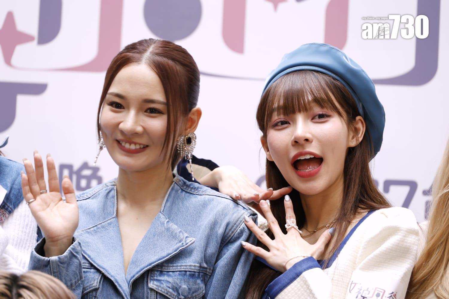 HOY TV全新節目《女神同行》今日辦活動造勢。 (林俊源攝)