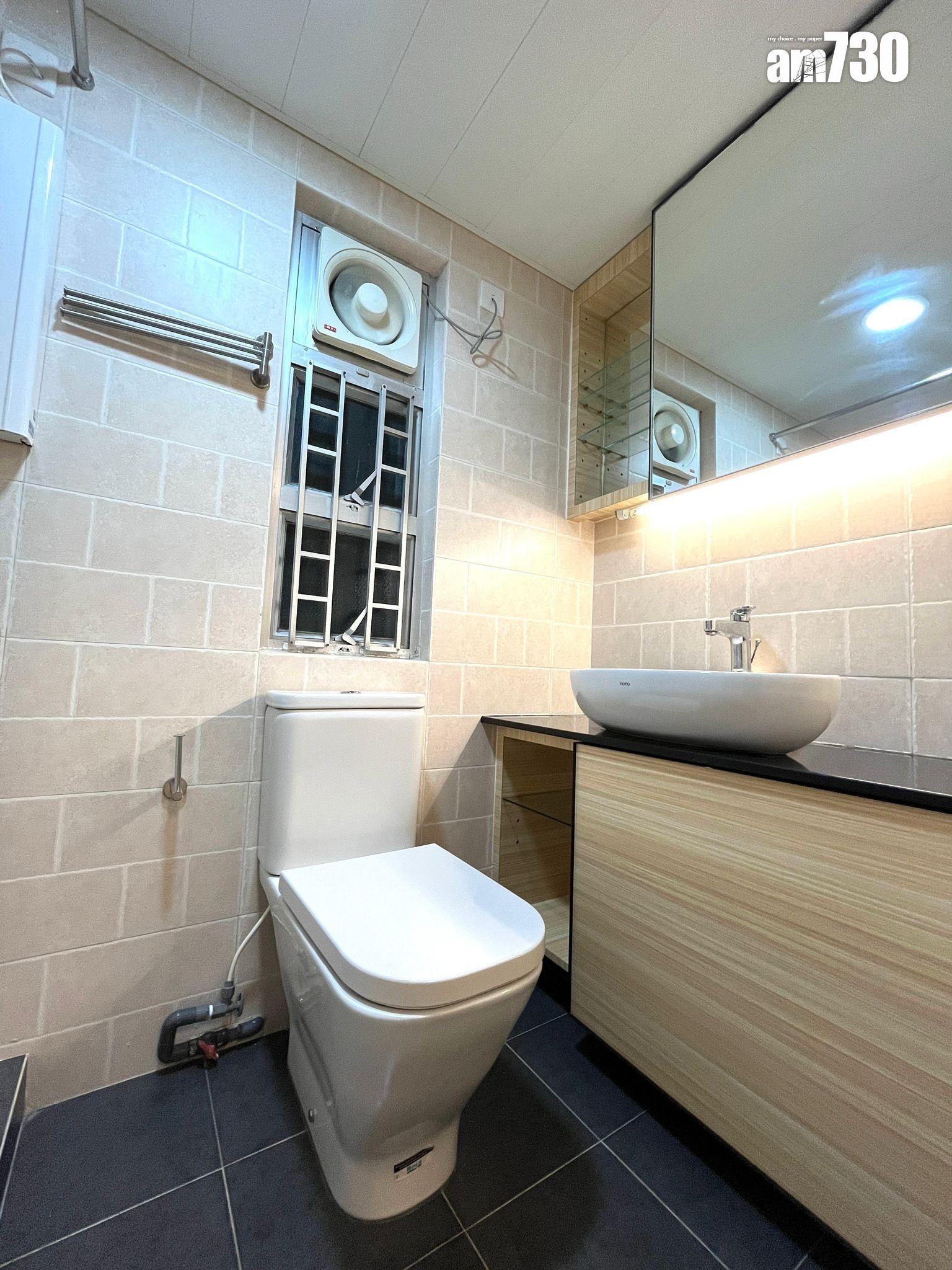 明廁浴室裝修相當新淨。(代理提供)