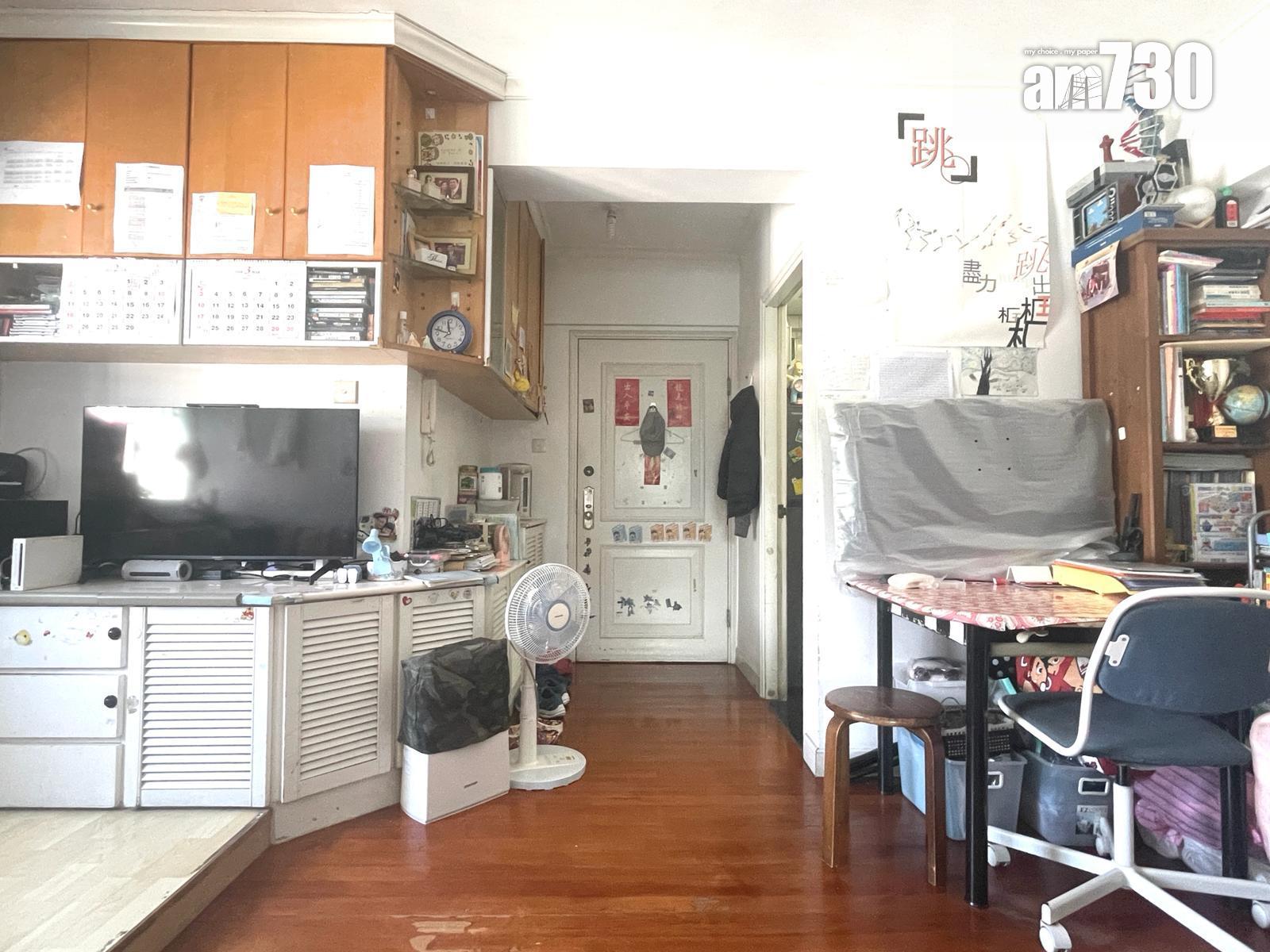 單位採兩房兩廳開則,間隔實用。(代理提供)