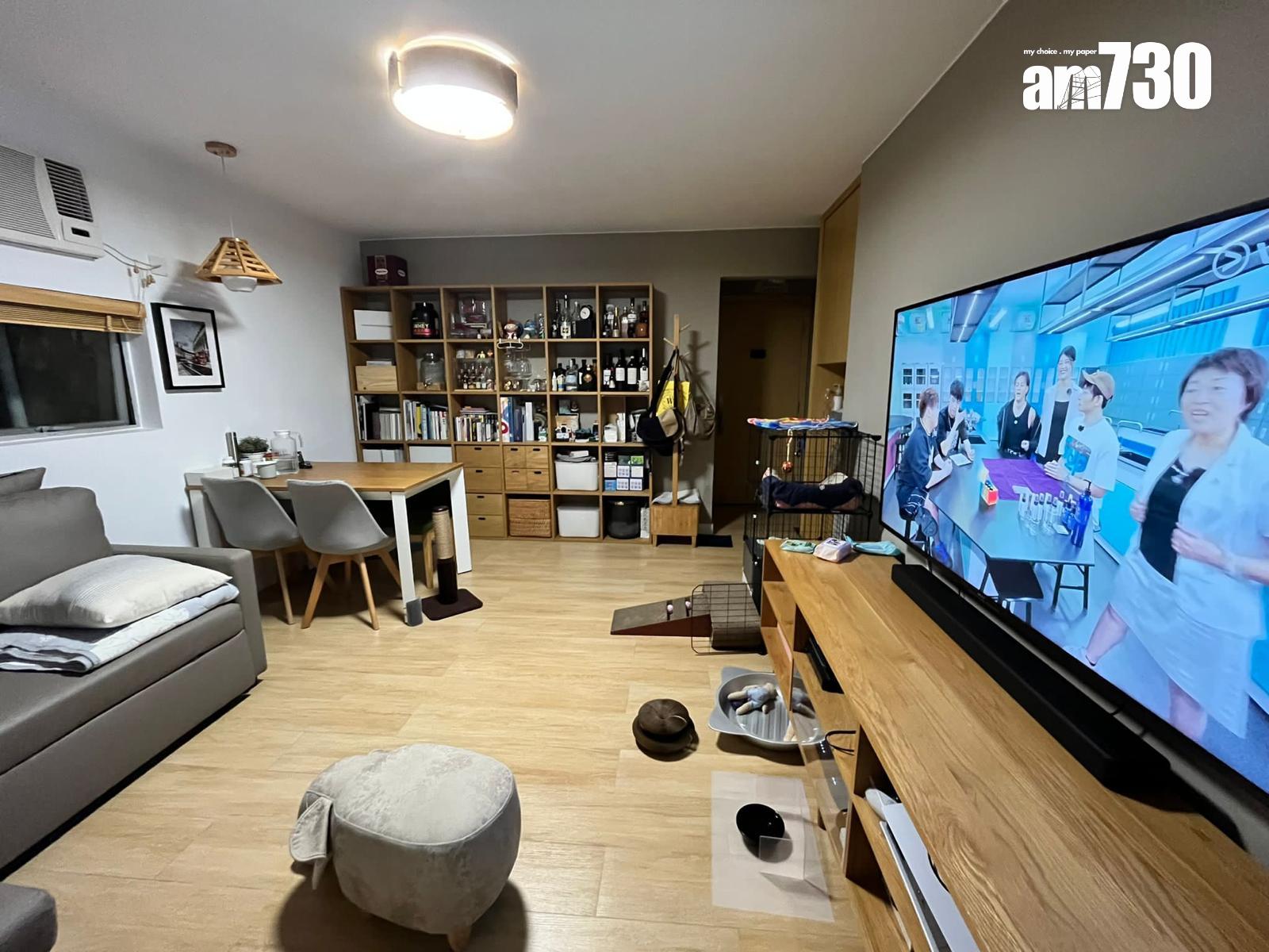 全屋裝修新淨亮麗,木色主調十分討好舒服。(代理提供)