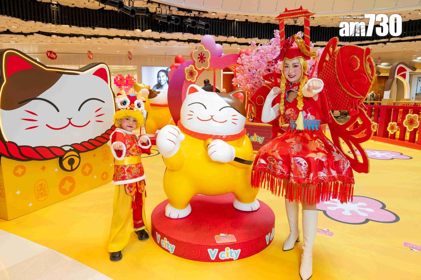 V Walk及V city斥逾680萬元推新春賀年活動 料人流及生意額增15%至20%|商場動態