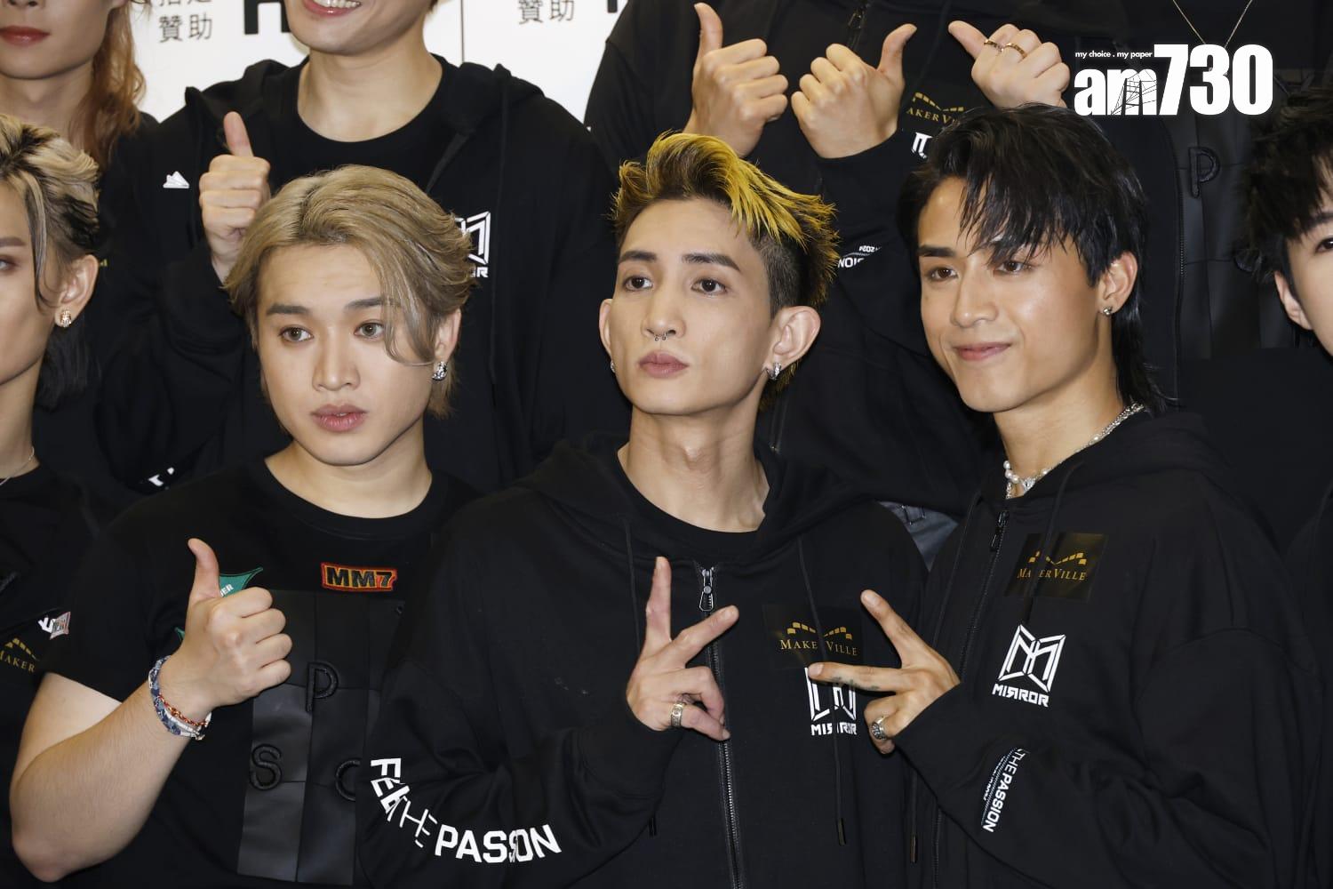 Jer表示看到台下有粉絲爆喊,忍不住感觸落淚。(林俊源攝)