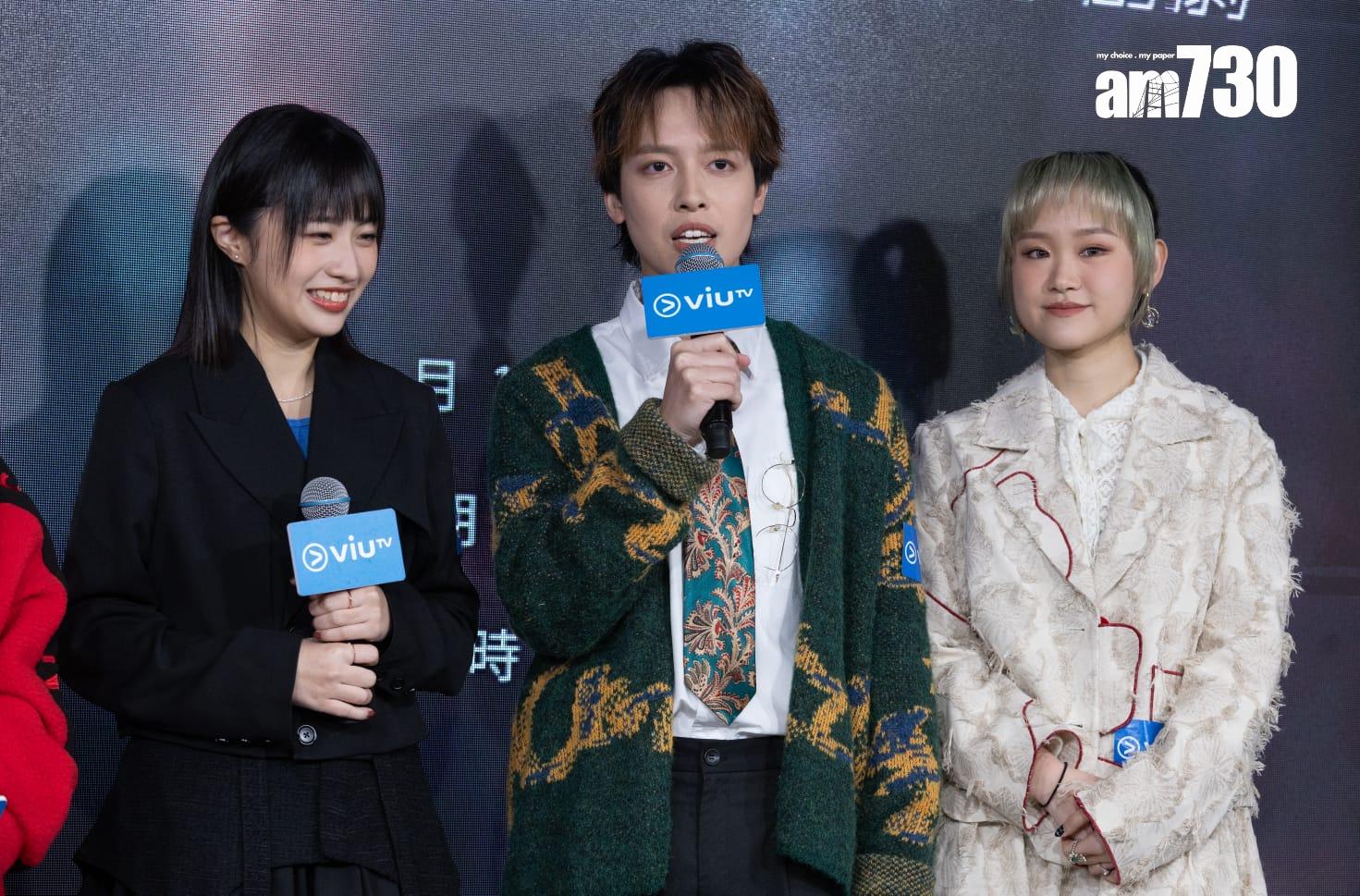 ViuTV劇集《飛黃騰達》有不少《全民造星》出身的藝人參演,包括sica、Godric和winwin。(蘇文傑攝)