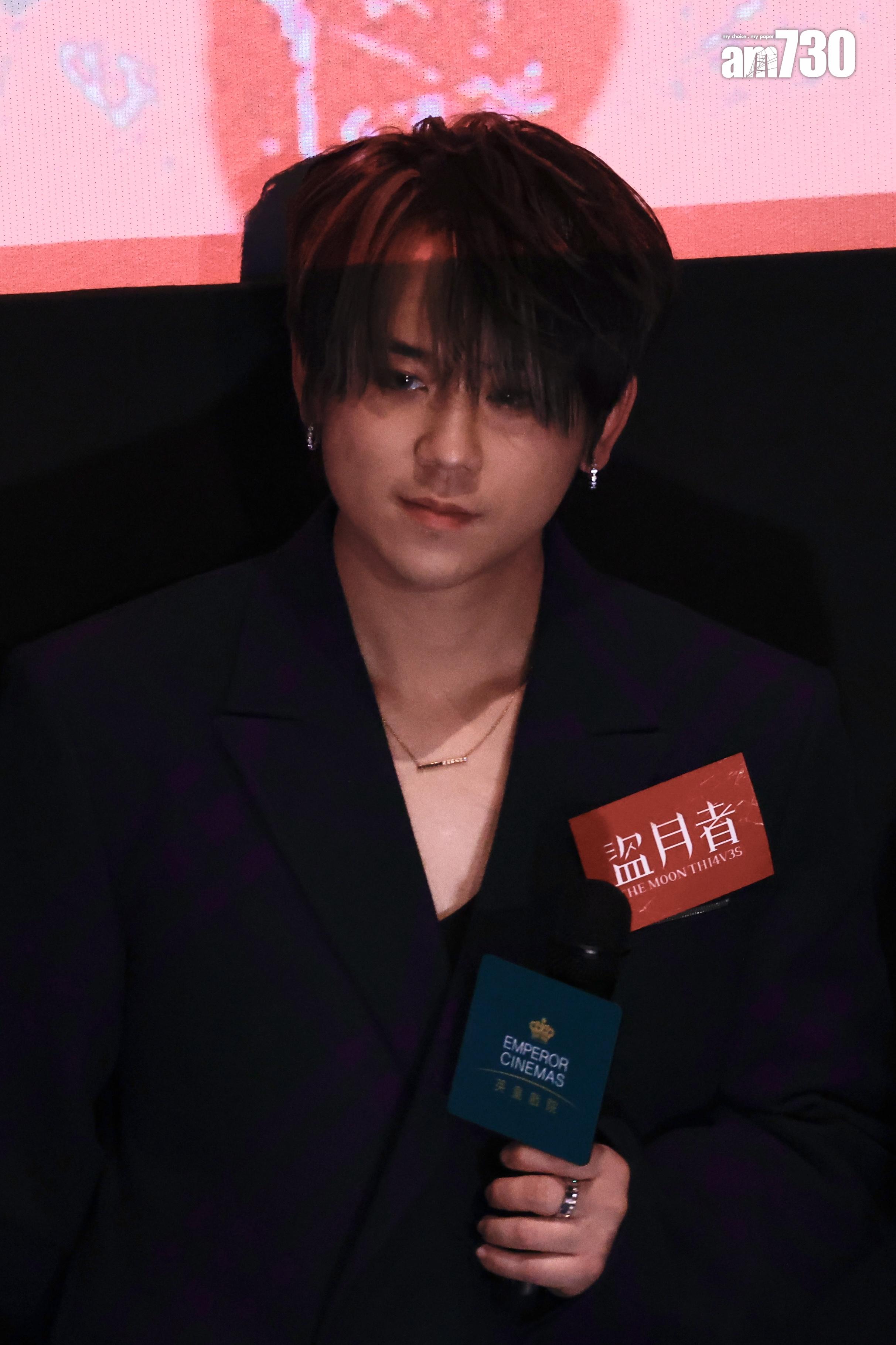 姜濤表示若《盜月者》票房理想,將公開練習開槍的花絮片。