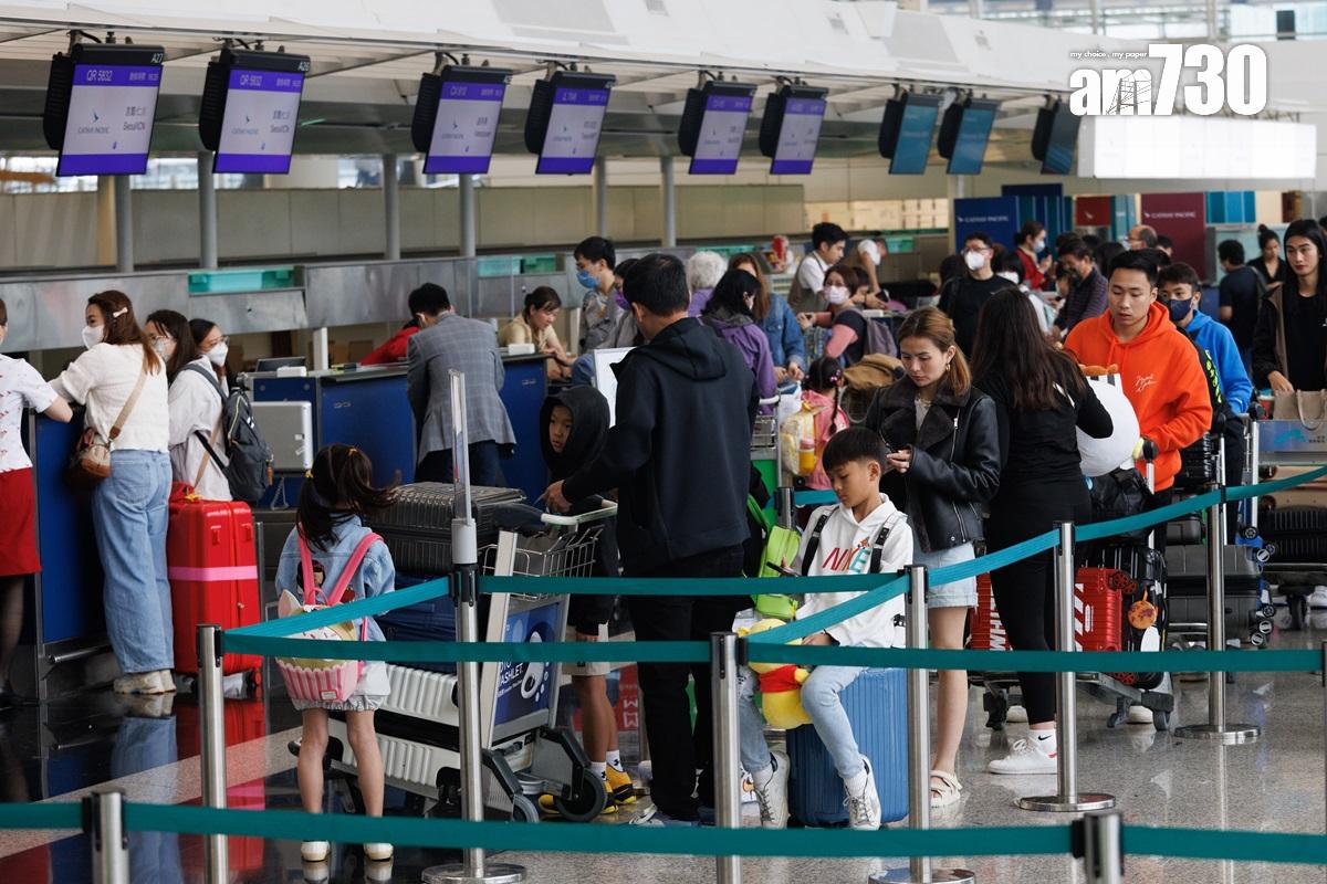 機管局有信心客運量年底可回復疫前水平。(資料圖片/蘇文傑攝)