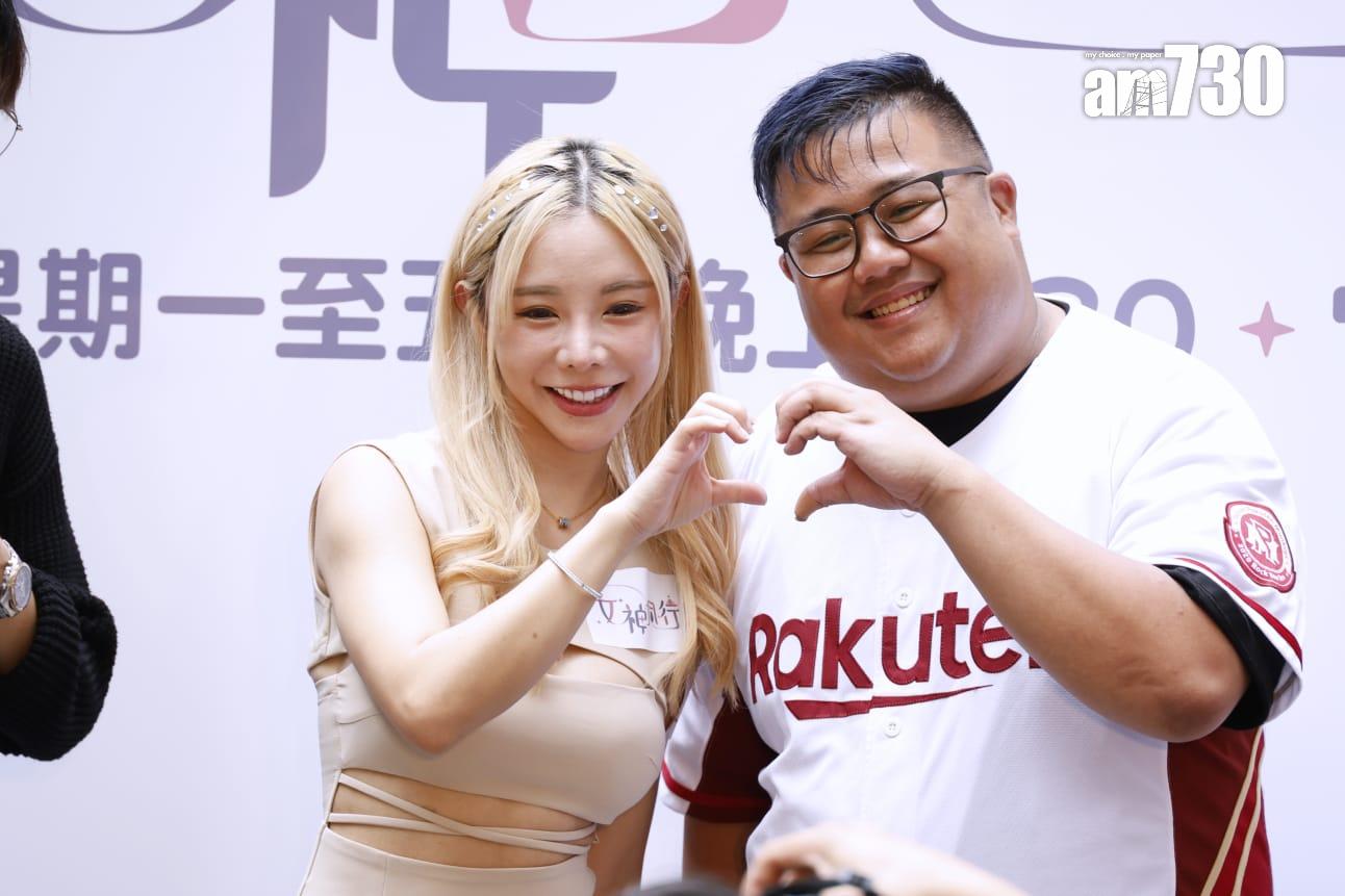 HOY TV全新節目《女神同行》今日辦活動造勢。 (林俊源攝)