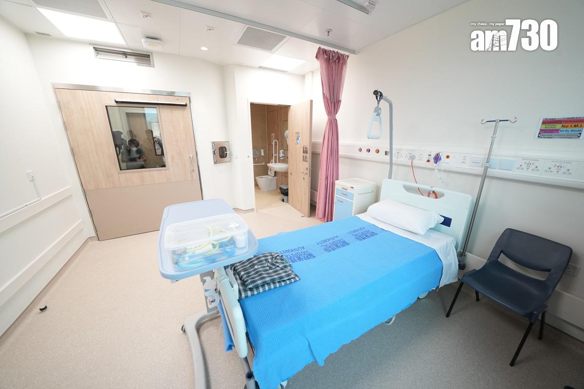 廣華醫院隔離病房。(資料圖片)