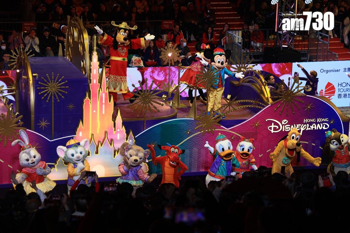 本港今年年初一舉辦花車巡遊。(資料圖片/中通社)