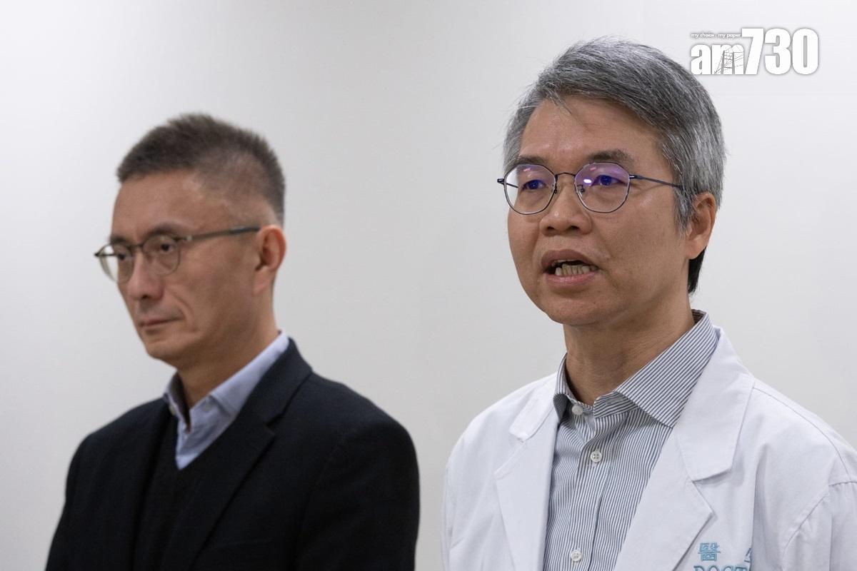 李家輝指,病人送急症室搶救後情況危殆。(蘇文傑攝)