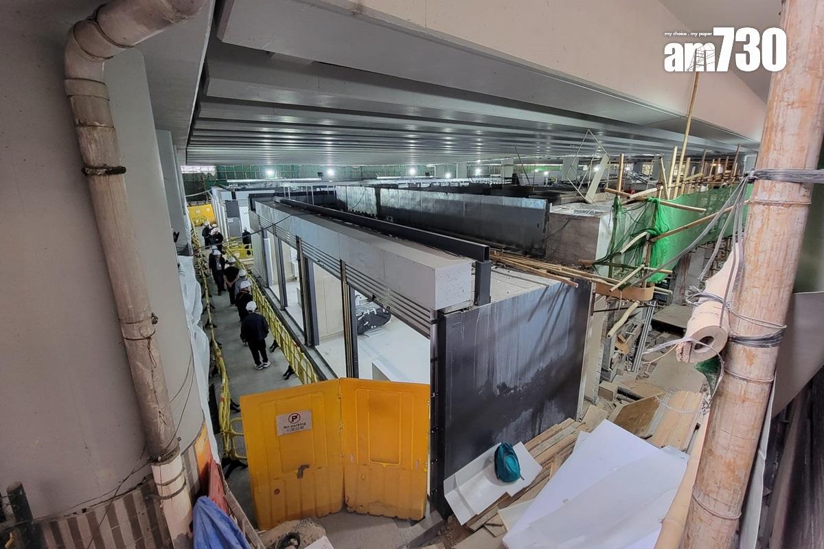 食環署去年安排有興趣競投人士,到仍翻新的荔灣街市實地視察。(資料圖片/鍾式明攝)