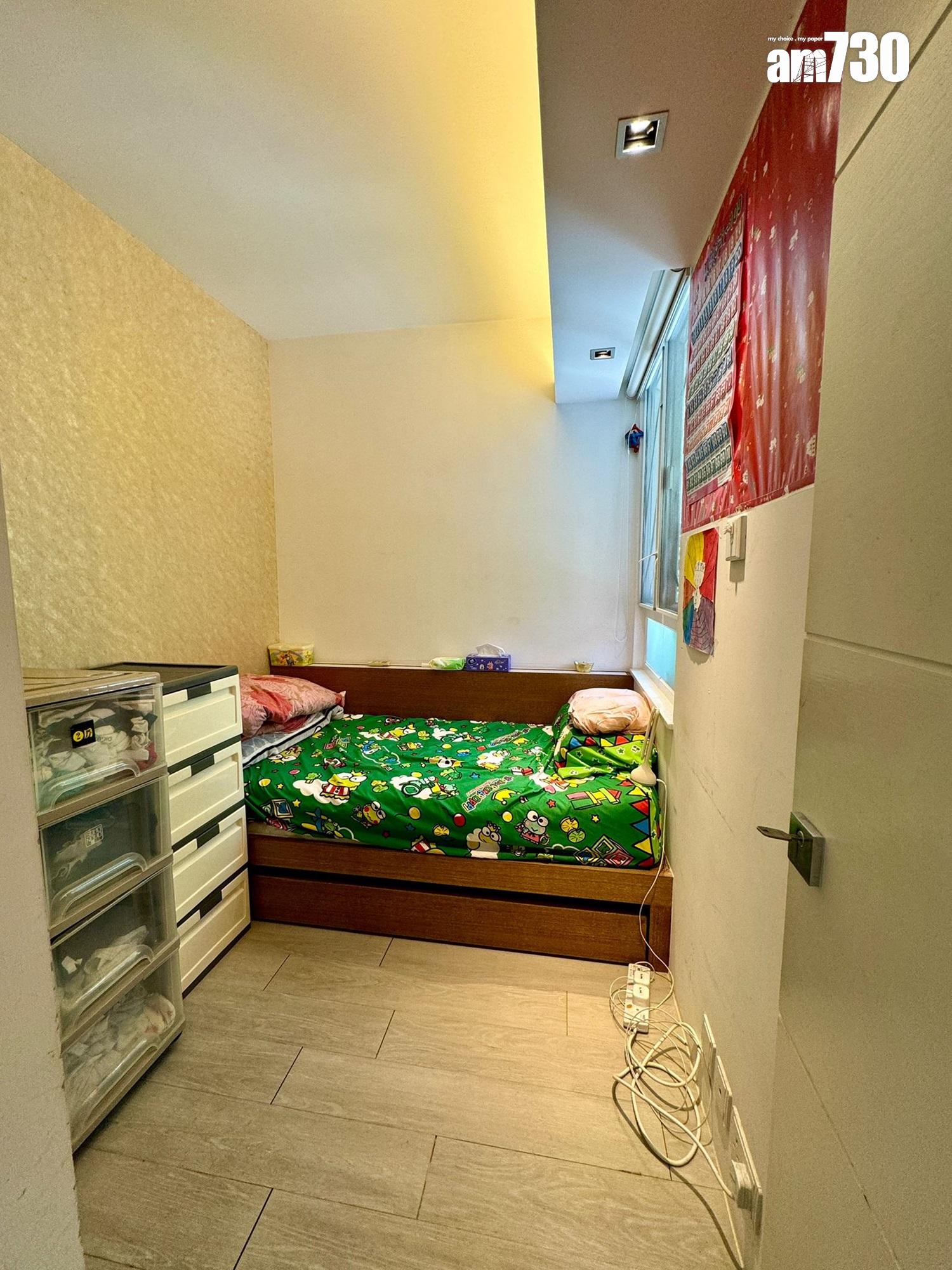 單位為兩房連套房間隔。