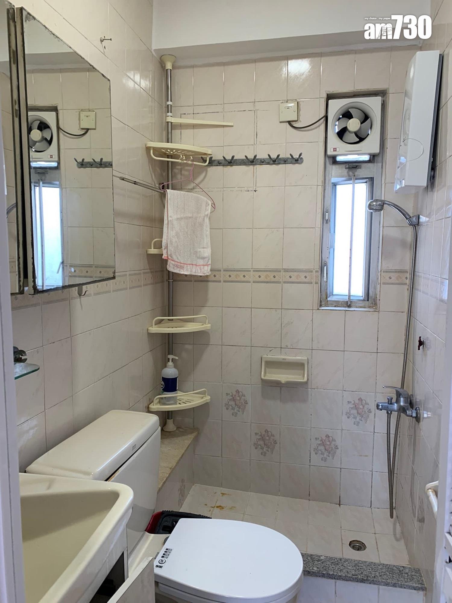 浴室為明廁,頗為光猛。