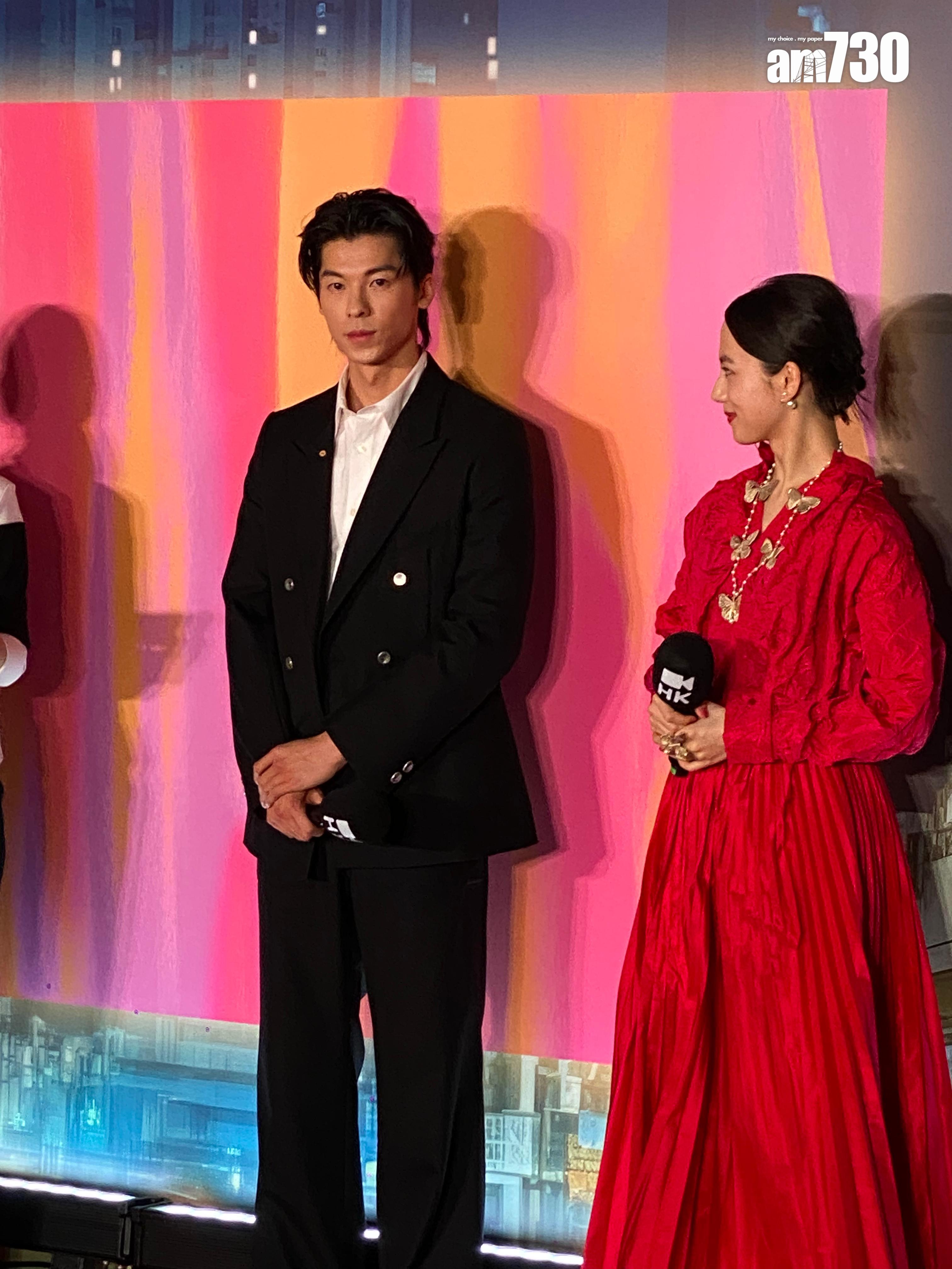 許光漢偕清原果耶出席第四十八屆香港國際電影節。