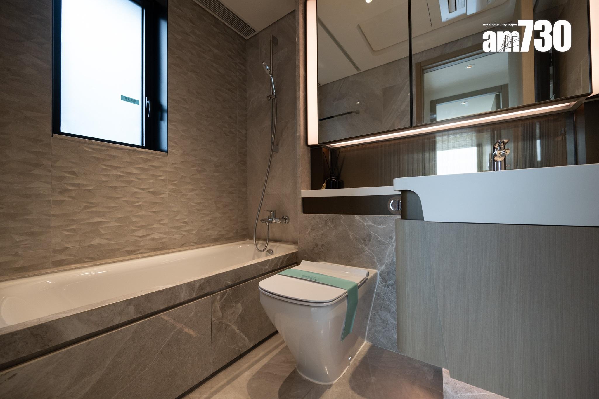 蔚藍東岸示範單位|戶戶向海兩房即睇!客廳落地窗享明亮採光(多圖有片)|油塘新盤