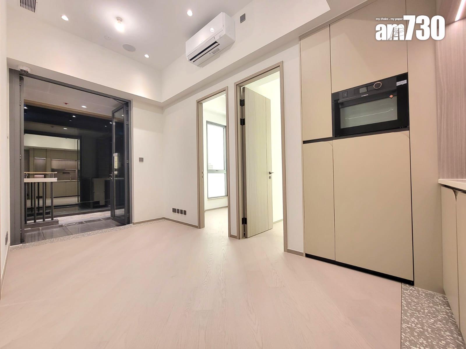 連方II示範單位|356呎兩房簡約實用 睡房採L型落地窗明亮廣闊(多圖有片)|長沙灣新盤