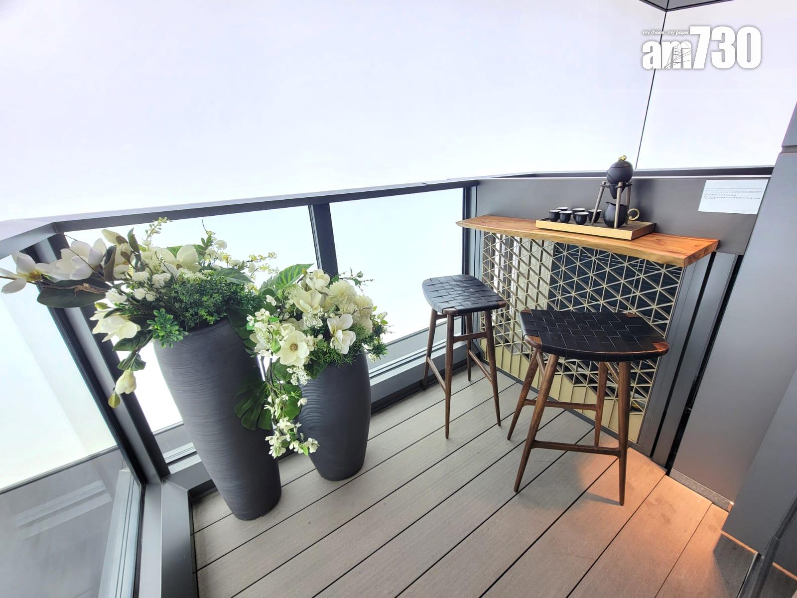 SEASONS PLACE示範單位|453呎連裝修兩房蘊含四季 採屏風設計擴大空間|將軍澳新盤