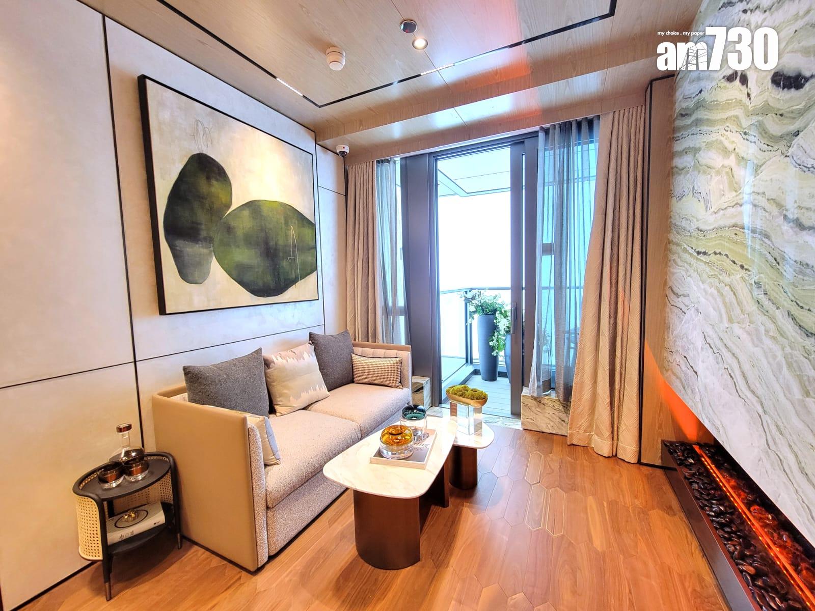 SEASONS PLACE示範單位|453呎連裝修兩房蘊含四季 採屏風設計擴大空間|將軍澳新盤