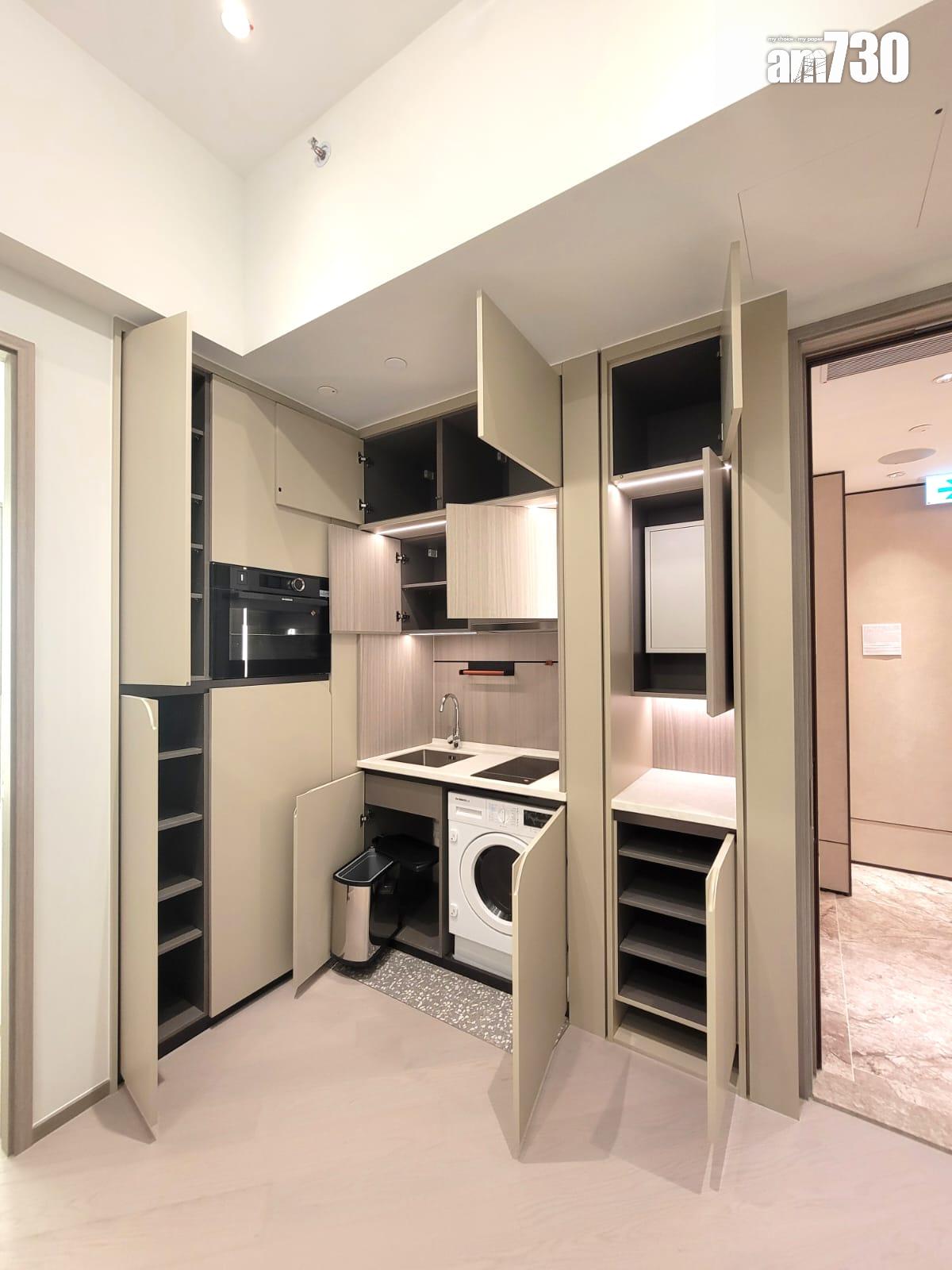 連方II示範單位|356呎兩房簡約實用 睡房採L型落地窗明亮廣闊(多圖有片)|長沙灣新盤