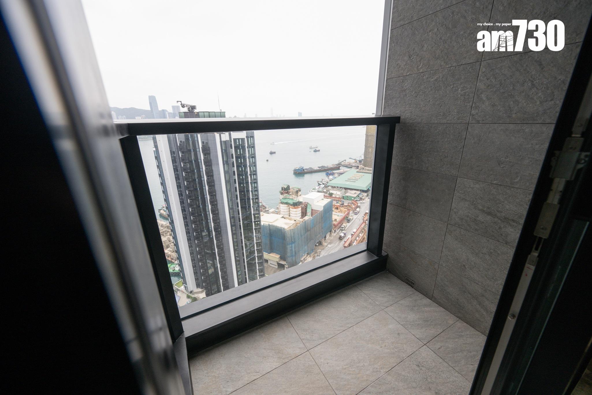 蔚藍東岸示範單位|戶戶向海兩房即睇!客廳落地窗享明亮採光(多圖有片)|油塘新盤