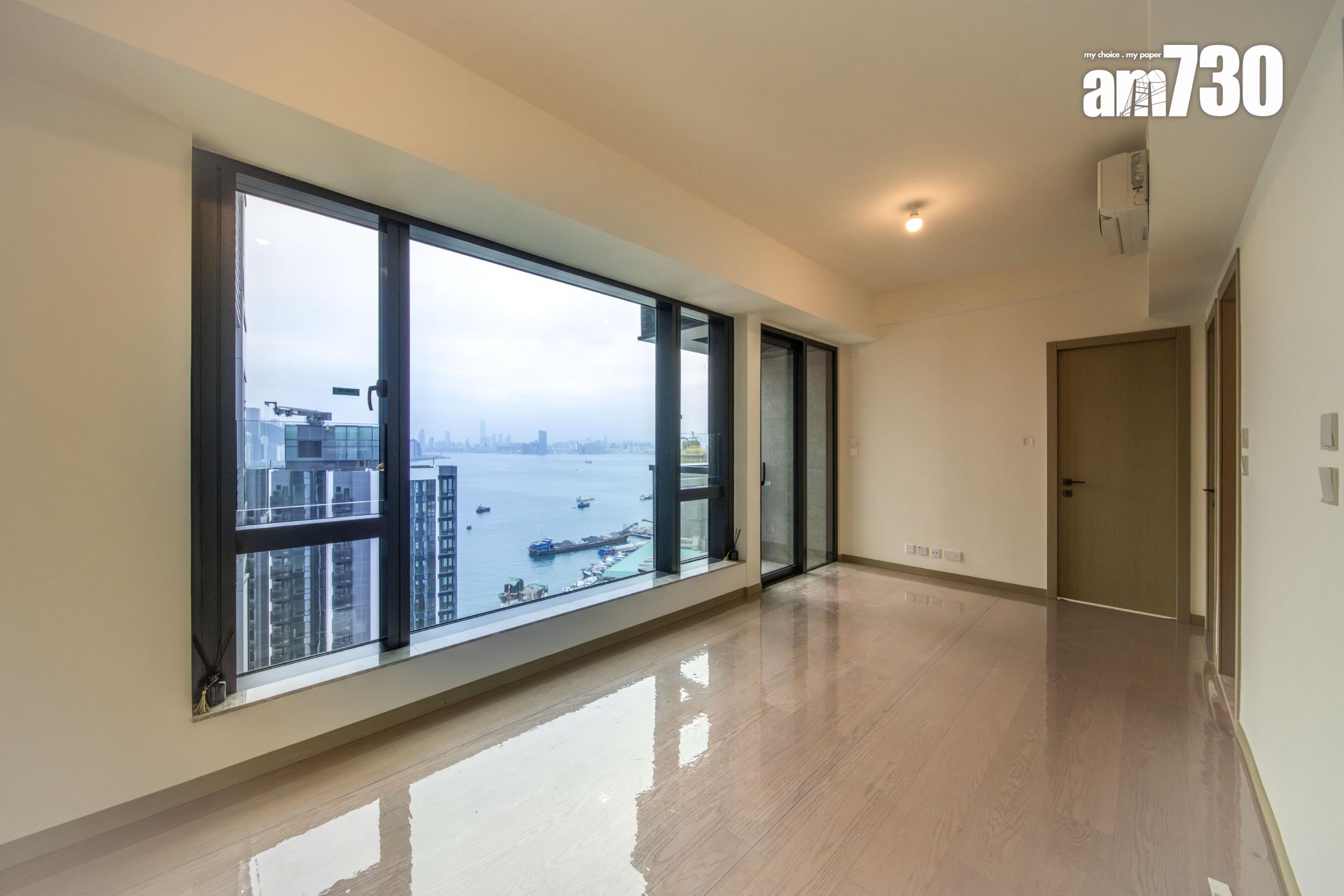 蔚藍東岸示範單位|戶戶向海兩房即睇!客廳落地窗享明亮採光(多圖有片)|油塘新盤