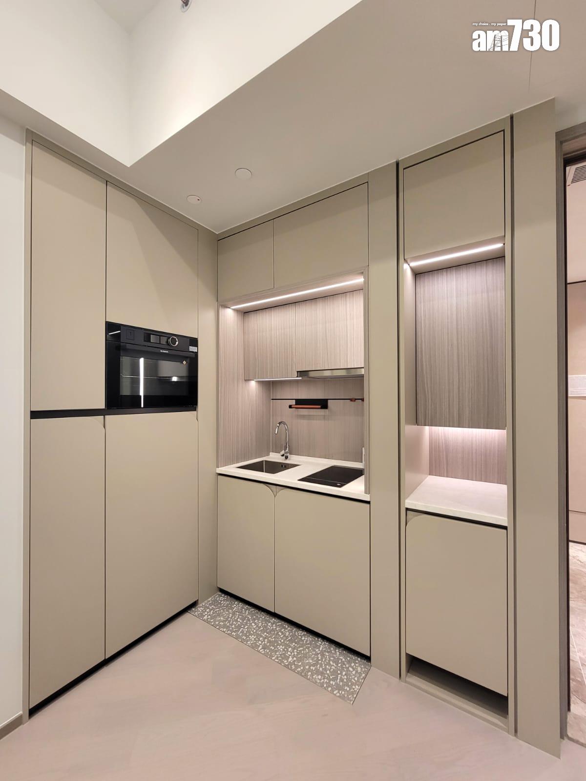 連方II示範單位|356呎兩房簡約實用 睡房採L型落地窗明亮廣闊(多圖有片)|長沙灣新盤