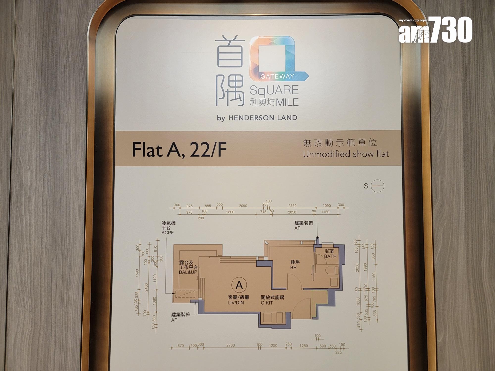 利奧坊.首隅示範單位|一房及兩房同備窩心設計 樓高3.5米空間感十足(多圖有片)