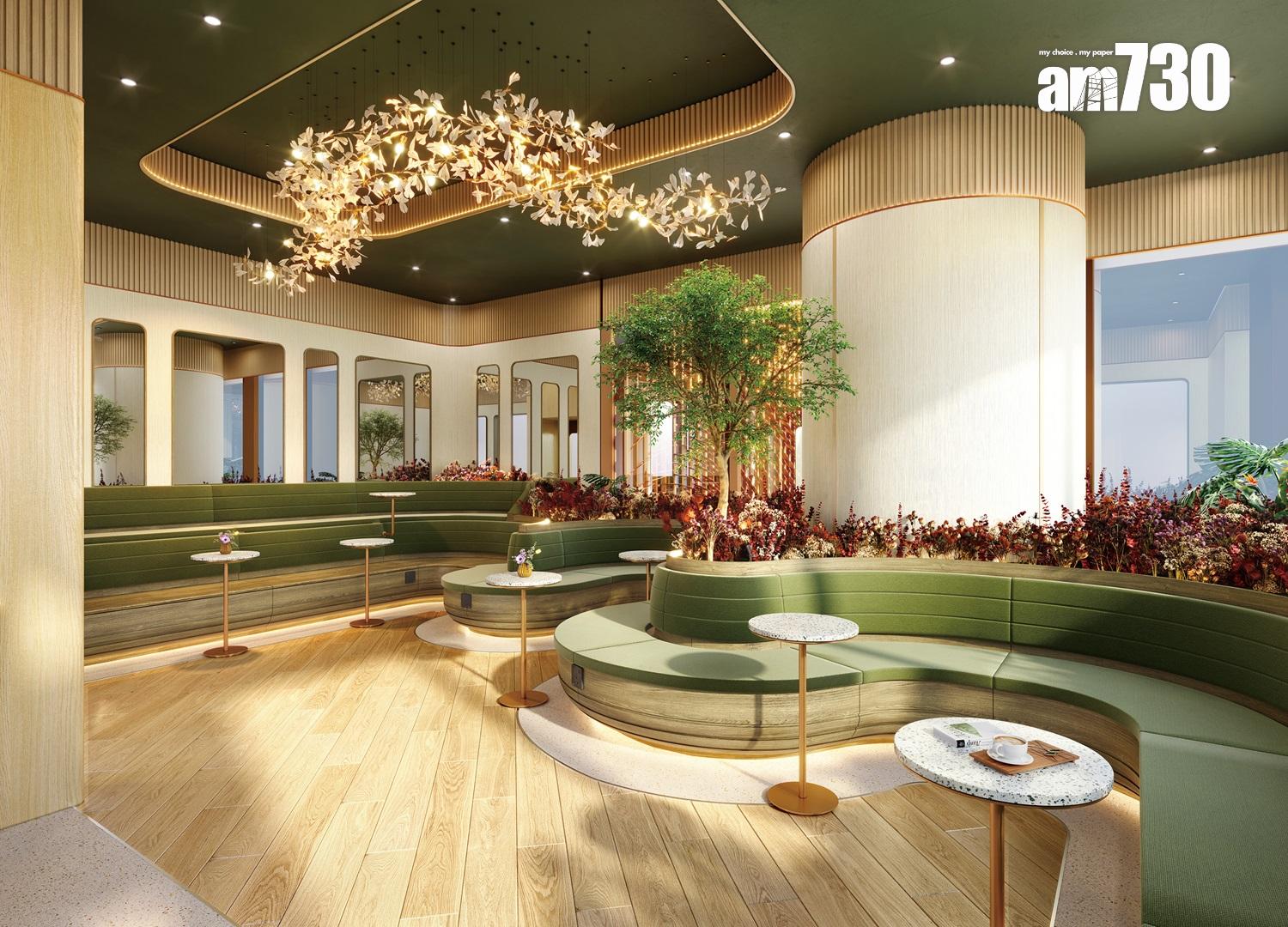 利奧坊.首隅會所及大堂引入兩藝術裝置 展現自然美學|大角咀新盤