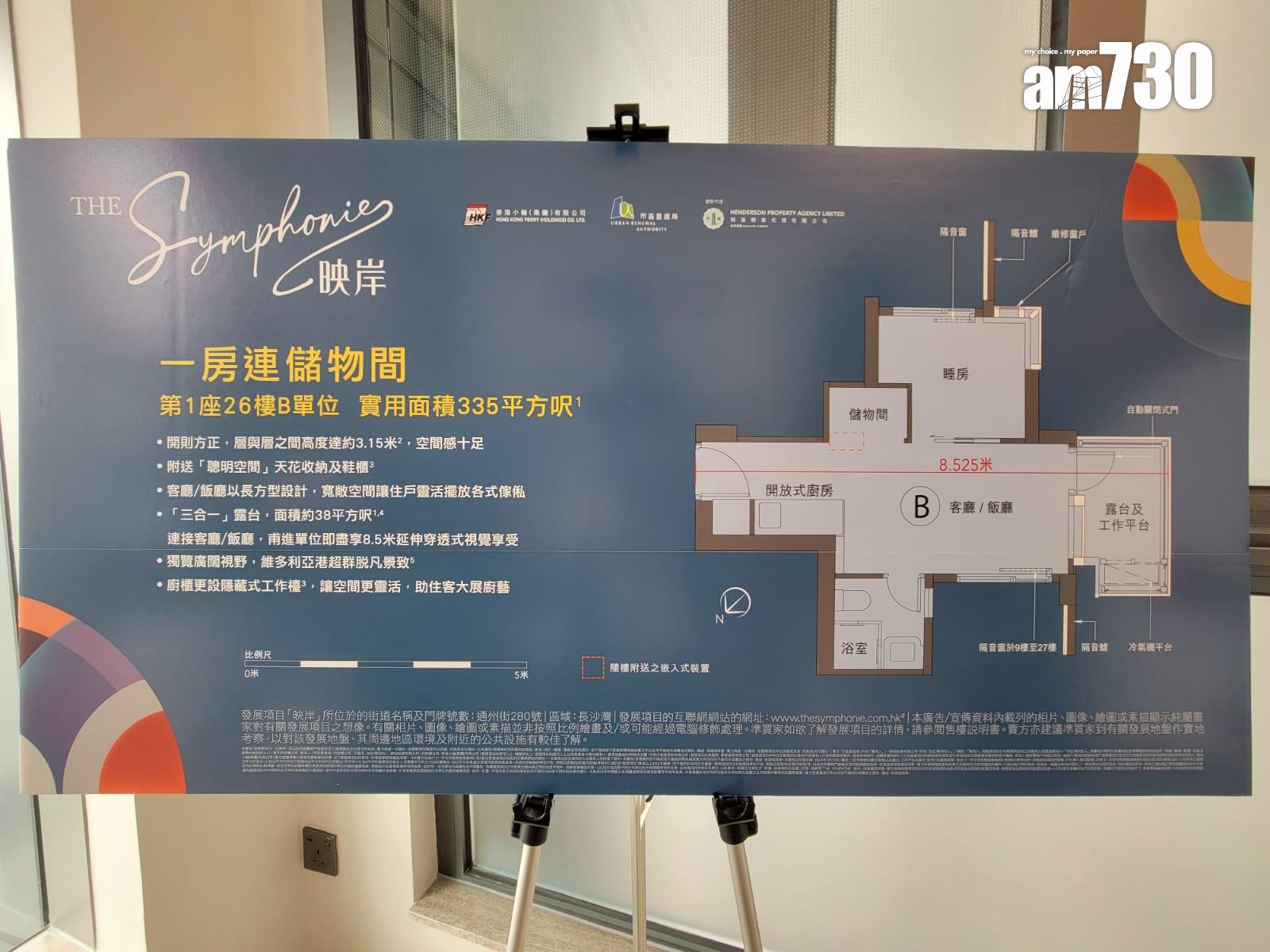 映岸最快下周開價 現樓一房即睇(多圖)|長沙灣新盤