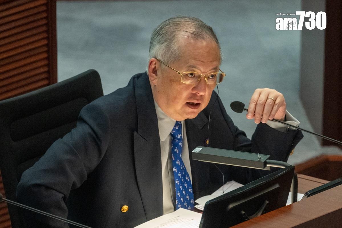 23條立法|張宇人說,草案對國家重託終於有所交代。(資料圖片/陳奕釗攝)