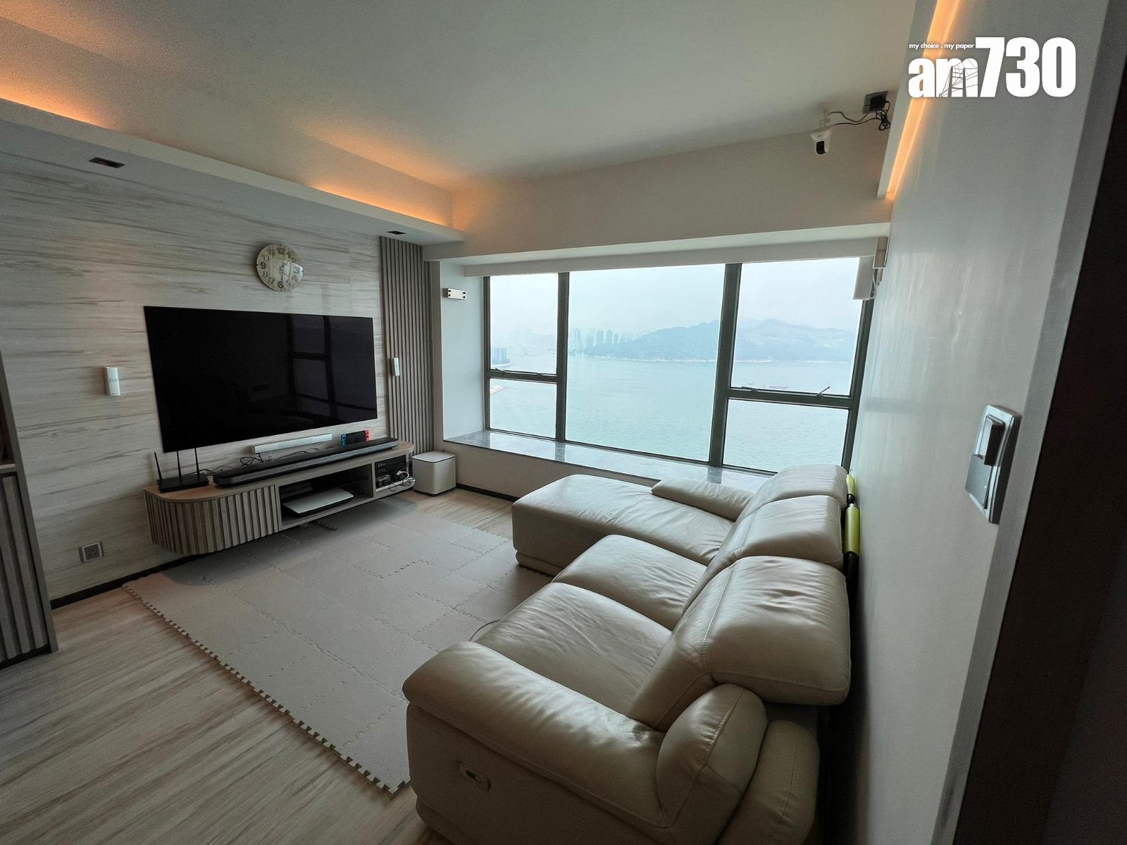 藍灣半島中層全海景戶1468萬「明賺實蝕」沽 代理:附2球品味裝修(多圖)|二手樓成交明賺實蝕