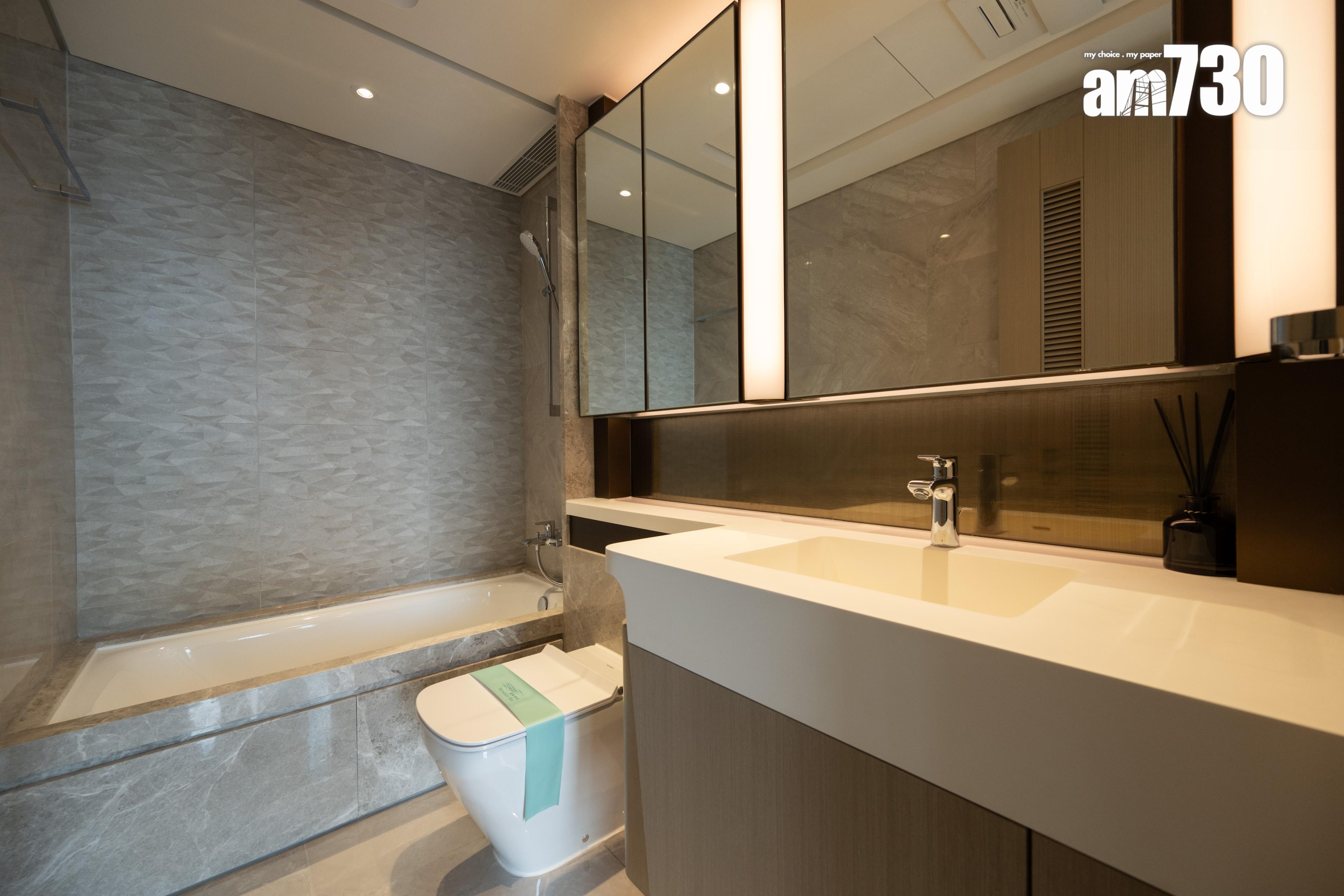 蔚藍東岸示範單位|戶戶向海兩房即睇!客廳落地窗享明亮採光(多圖有片)|油塘新盤