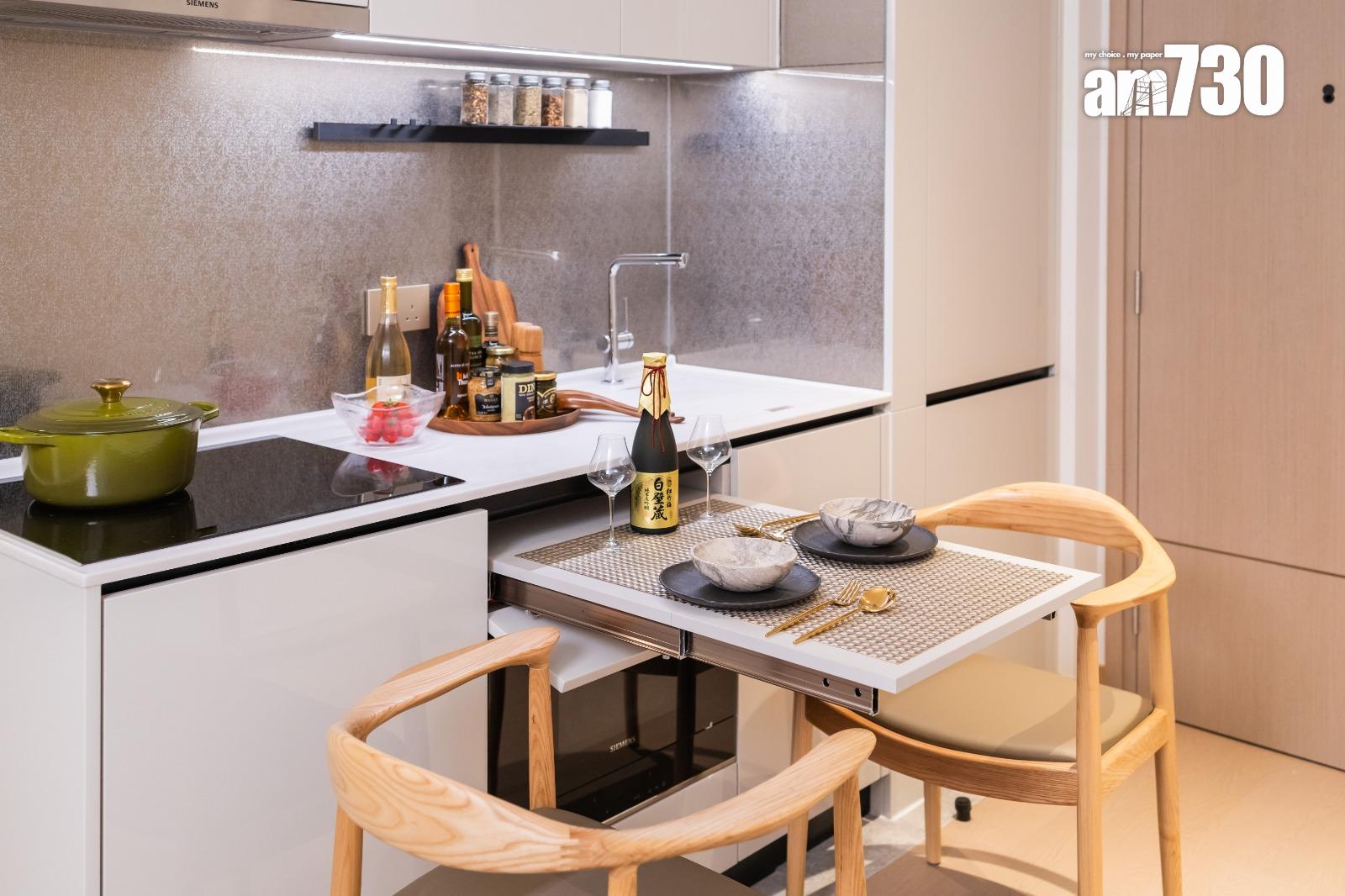 SEASONS PLACE標準戶樓高3.325米 打造兩款多功能收納櫃|將軍澳新盤