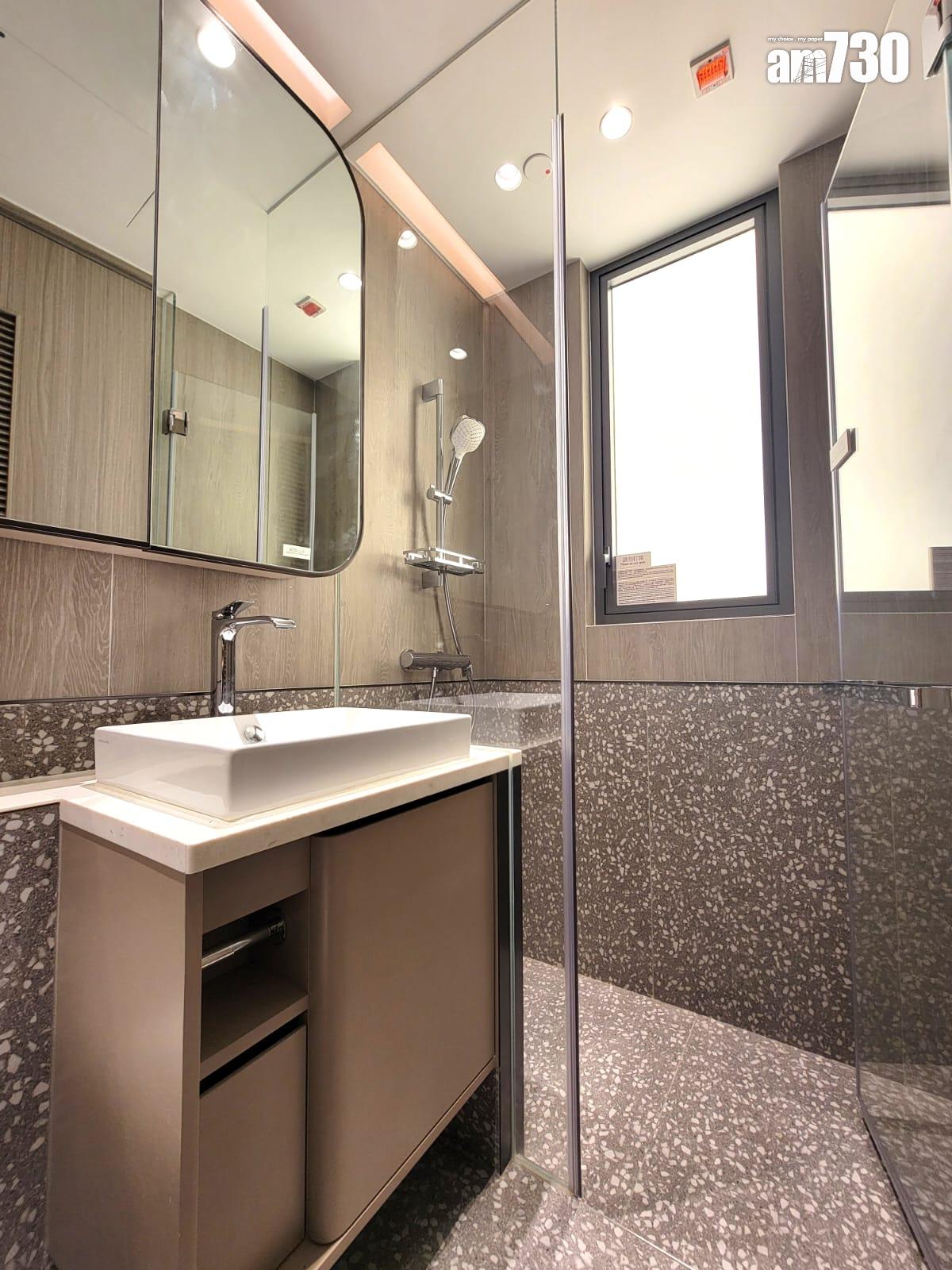 連方II示範單位|356呎兩房簡約實用 睡房採L型落地窗明亮廣闊(多圖有片)|長沙灣新盤