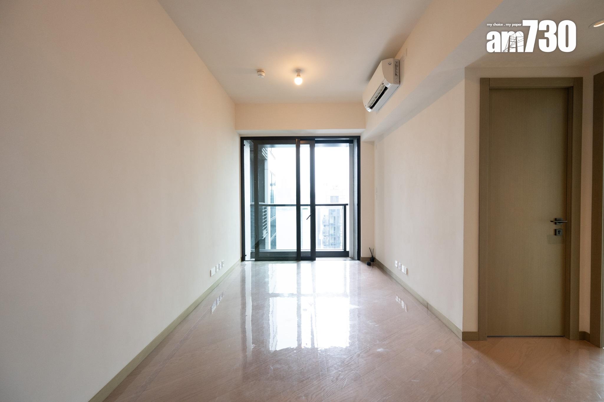 蔚藍東岸示範單位|498呎海景兩房簡約大方 嵌入式雪櫃省空間(多圖有片)