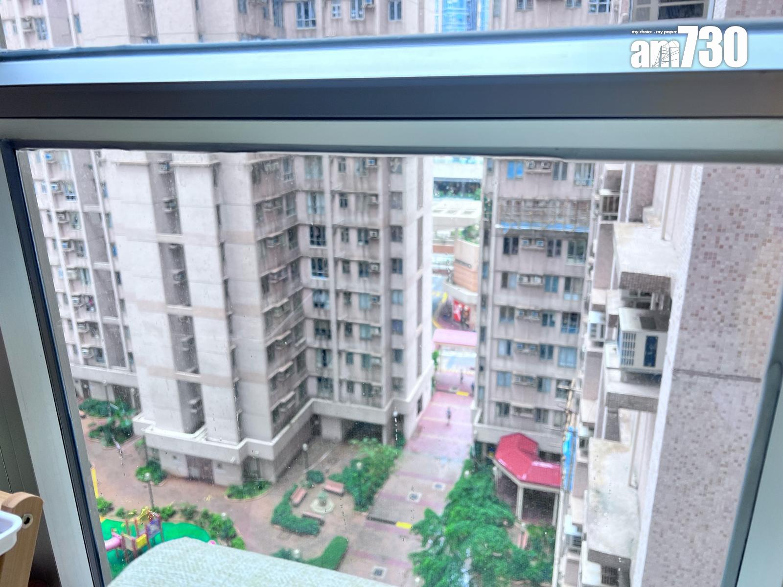 單位面向屋苑內園,環境清靜。(代理提供)